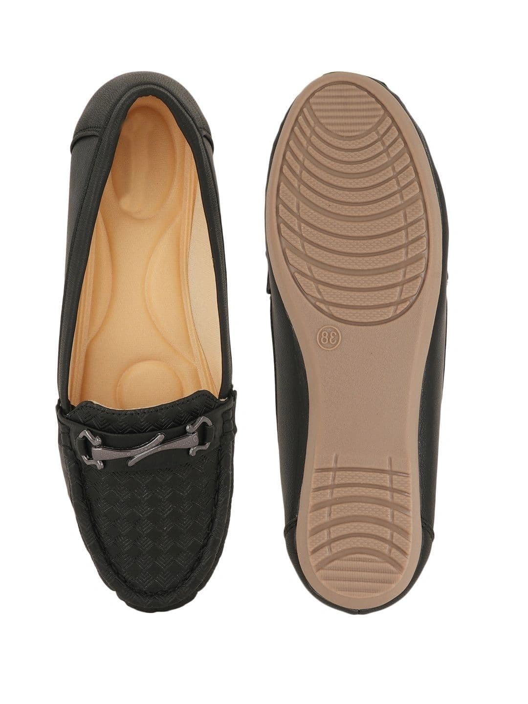CORSICA Women Textured Loafers thumbnail 4