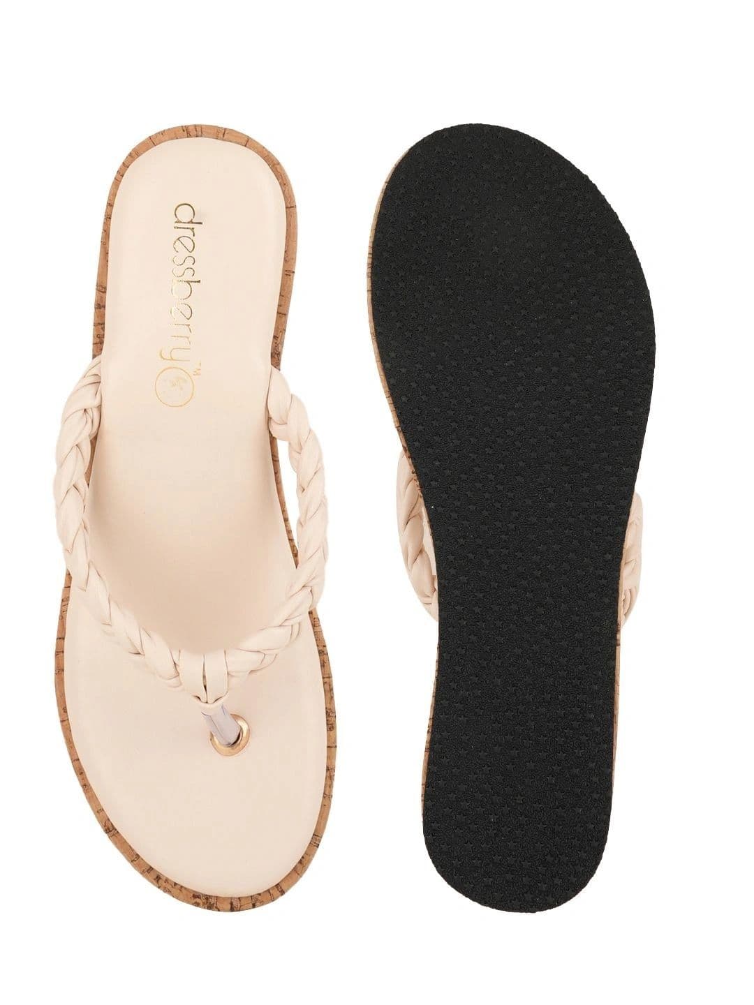 CORSICA Textured Wedge Sandals thumbnail 3