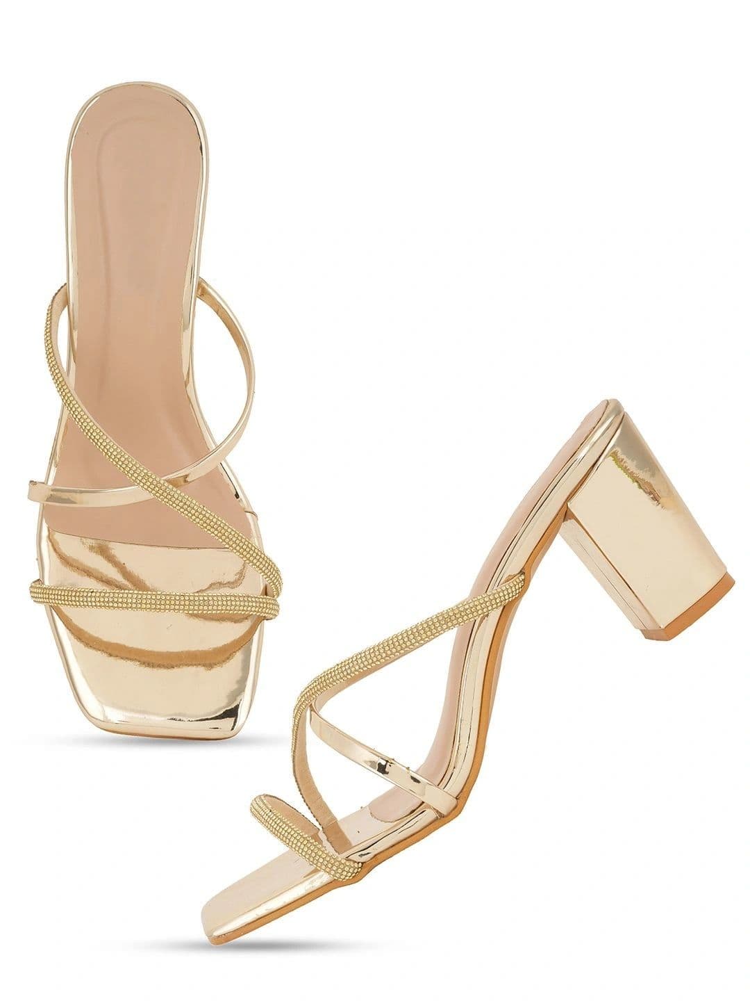 CORSICA Embellished Block Sandals thumbnail 3