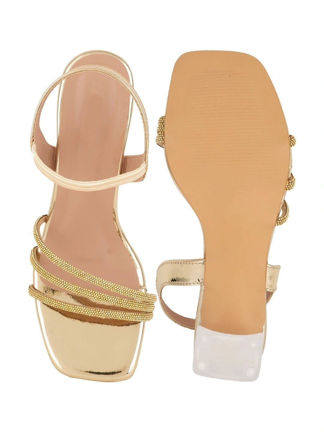 CORSICA Embellished Block Sandals thumbnail 2