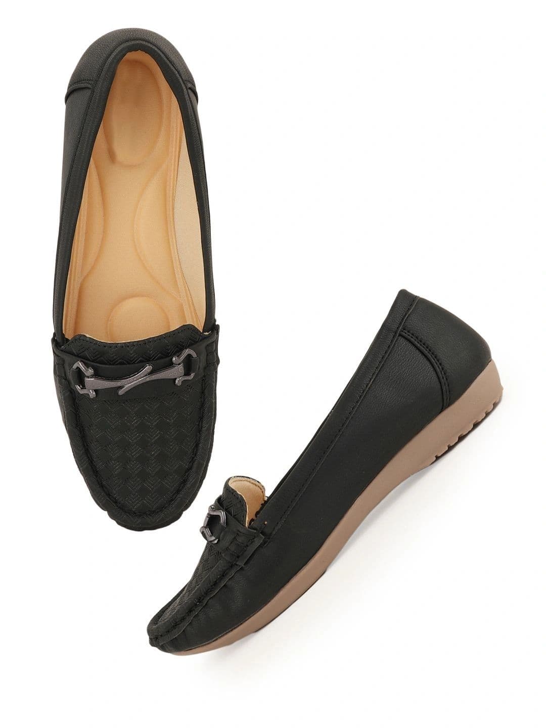 CORSICA Women Textured Loafers thumbnail 6