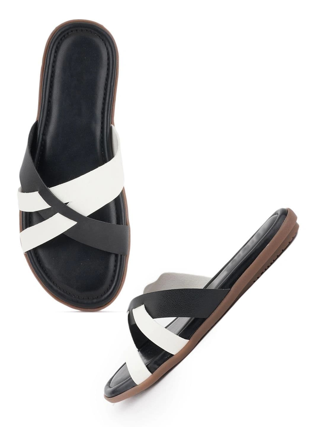 CORSICA Women Colourblocked Open Toe Flats thumbnail 6