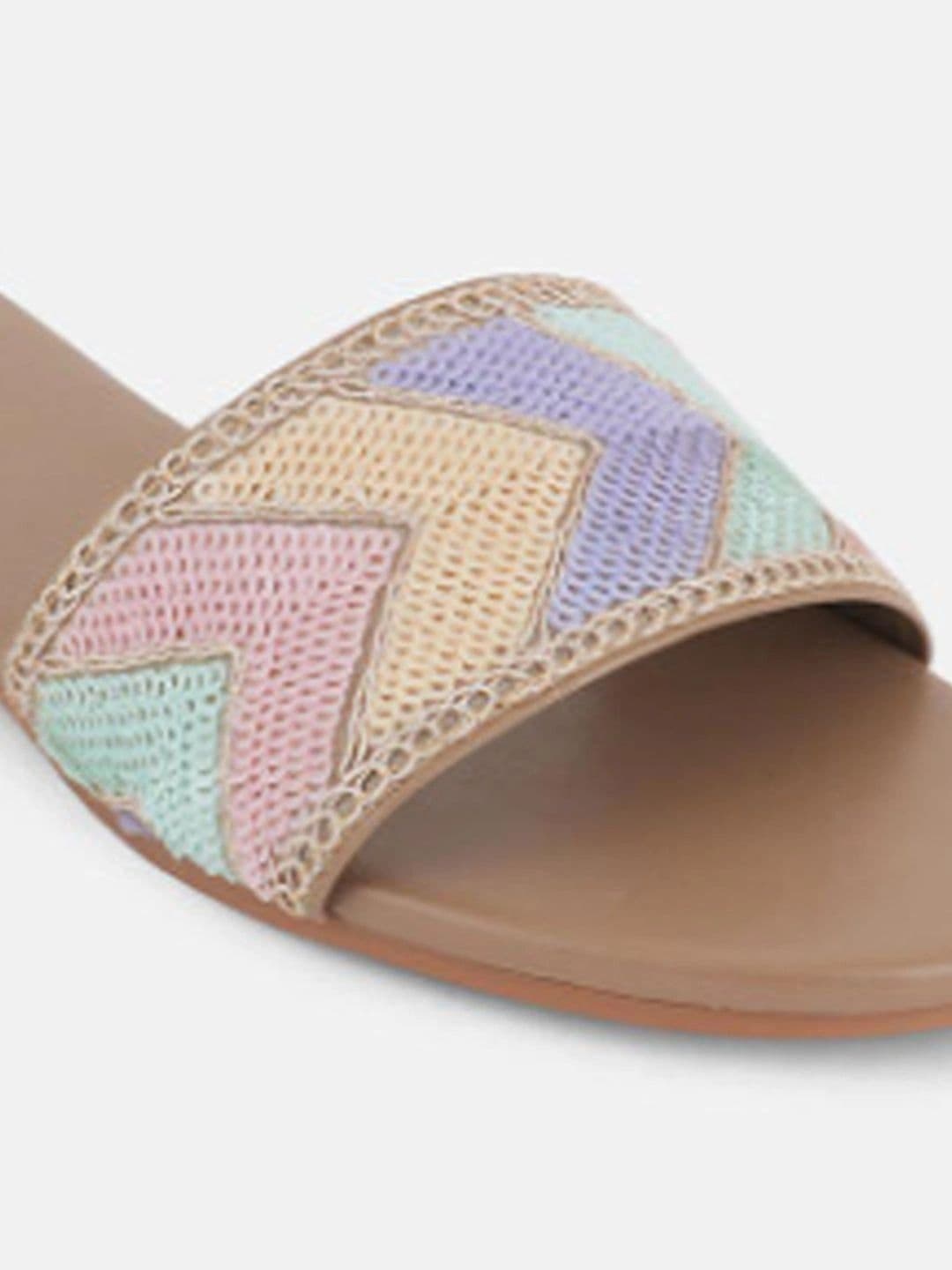 CORSICA Women Embellished Open Toe Flats thumbnail 2