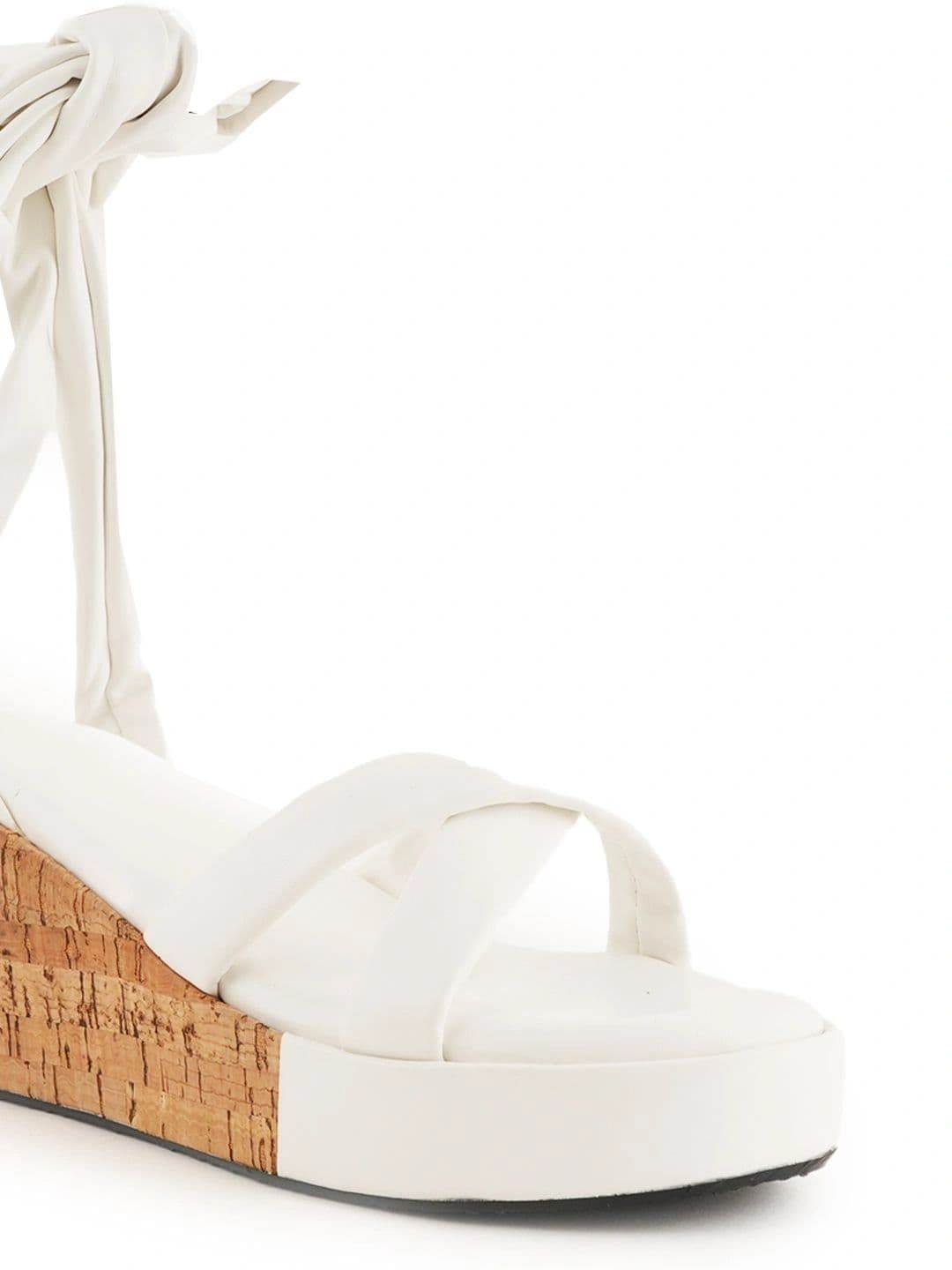 CORSICA Textured Wedge Sandals thumbnail 6