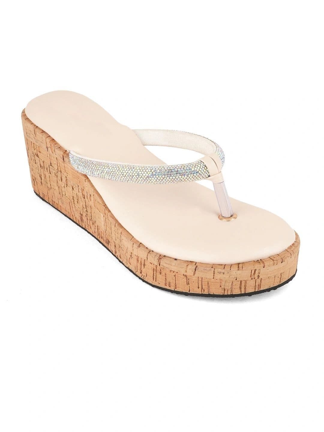 CORSICA Embellished Wedge Sandals thumbnail 2