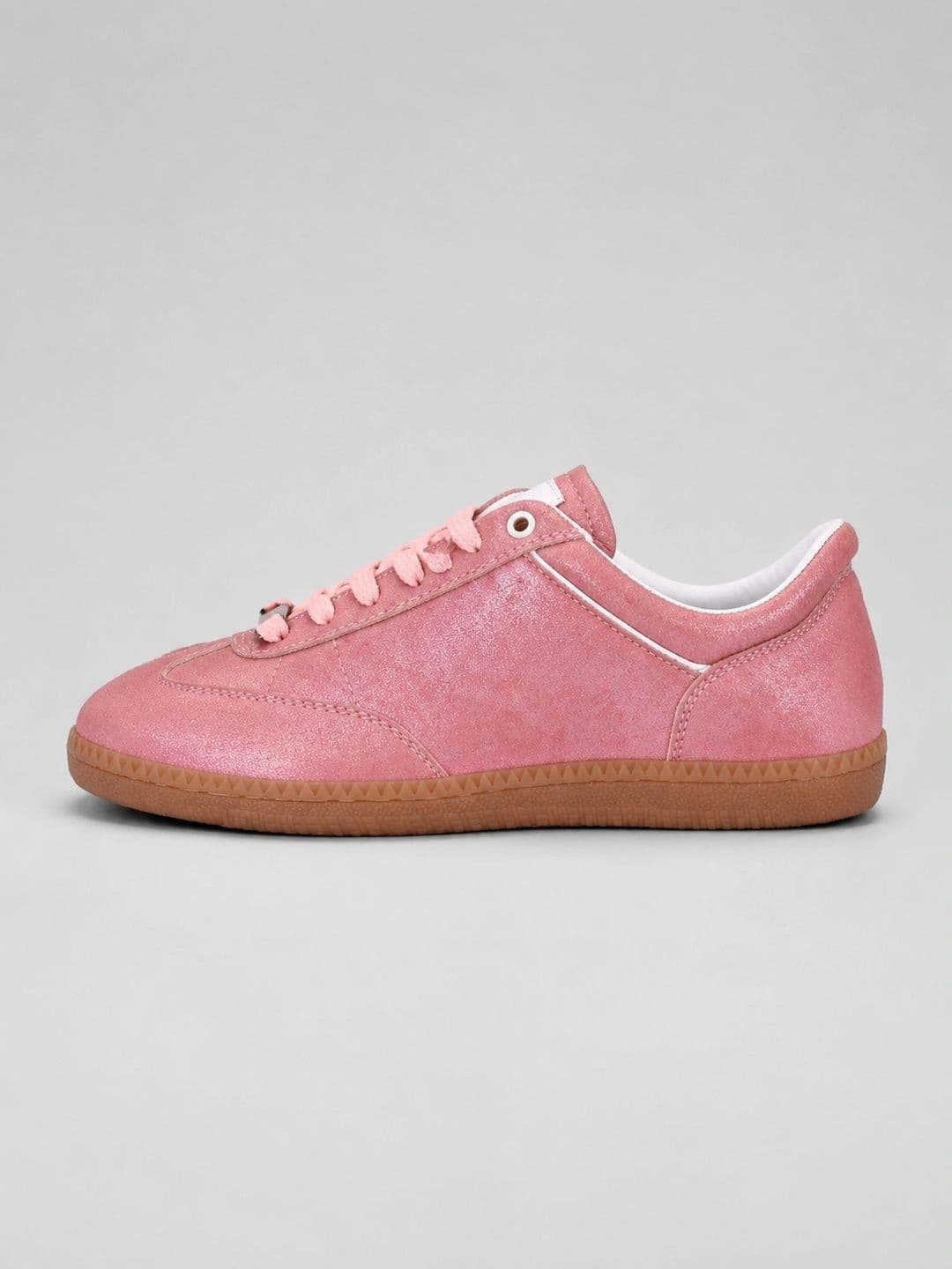 Suo Women Textured Leather Sneakers thumbnail 5