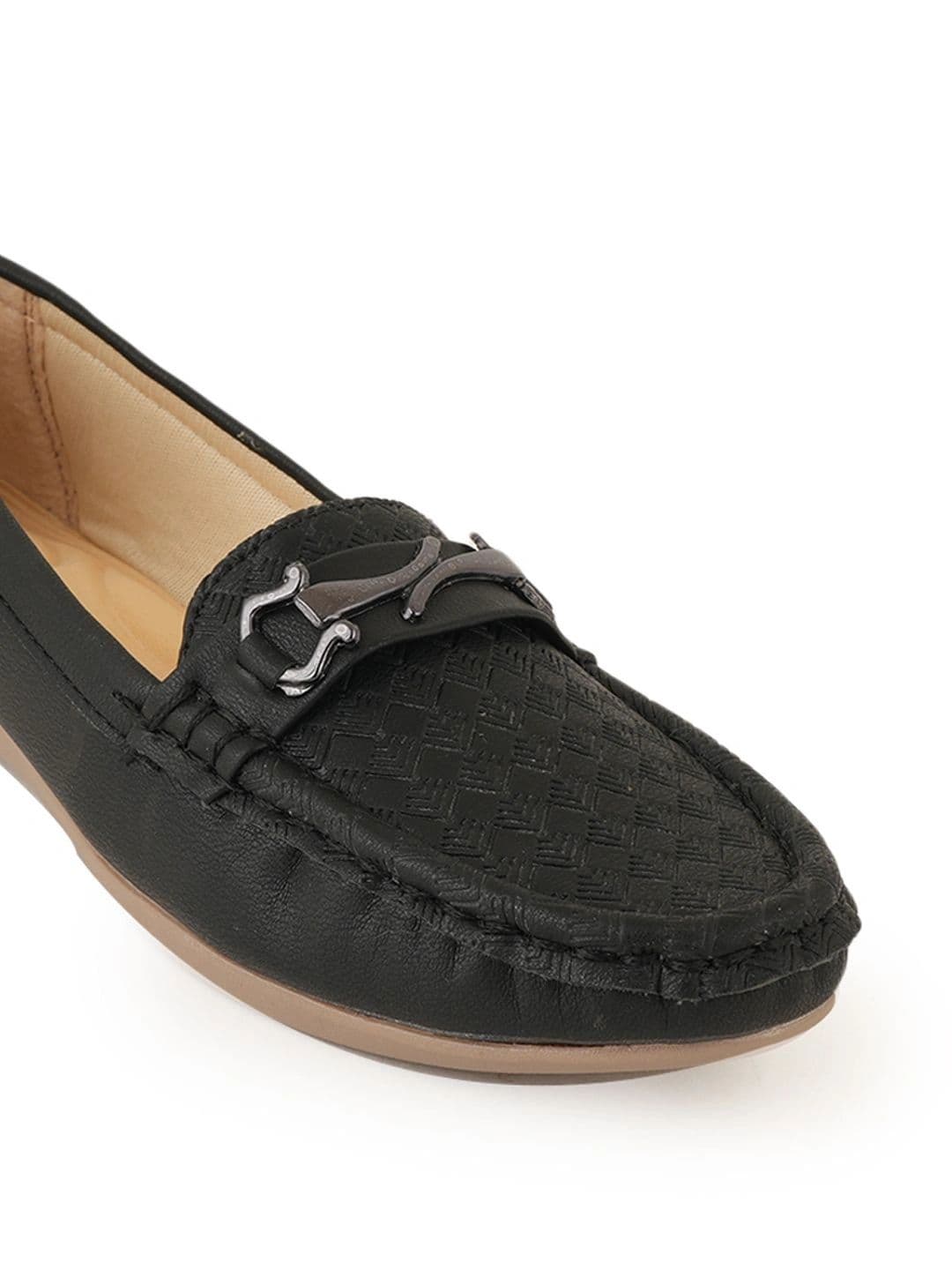 CORSICA Women Textured Loafers thumbnail 2