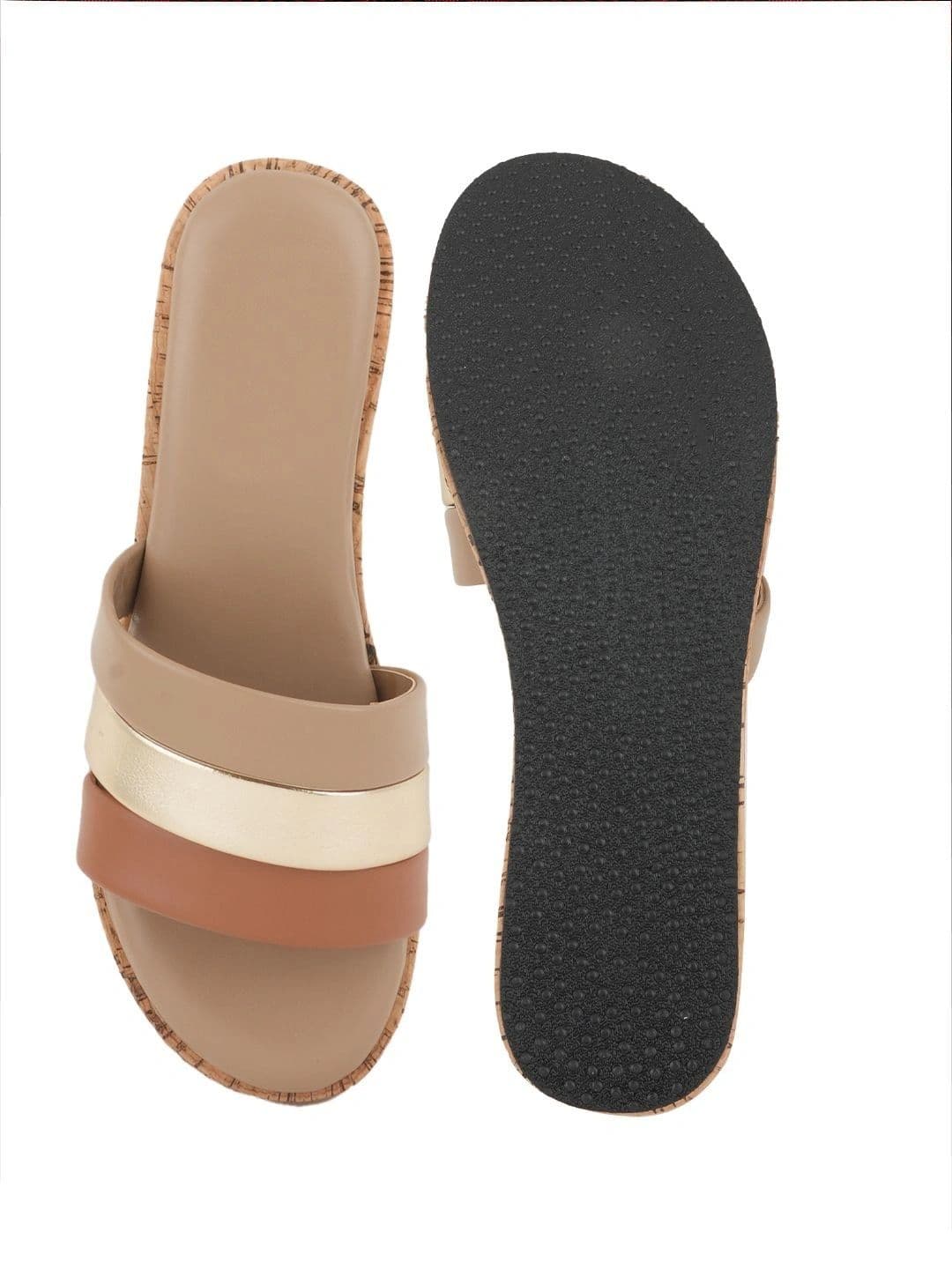 CORSICA Colourblocked Wedge Sandals thumbnail 2