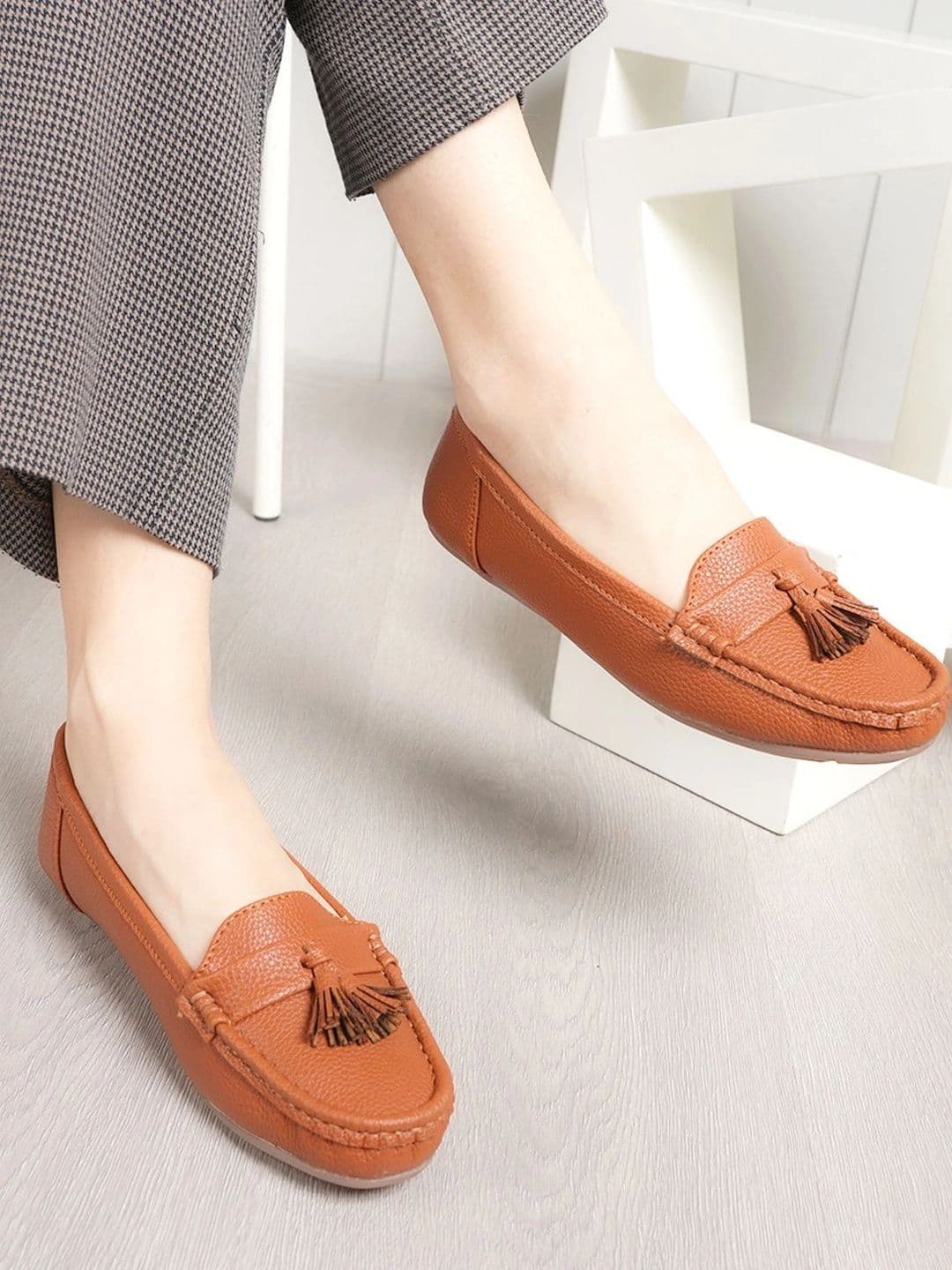 CORSICA Women Textured Loafers - view 1