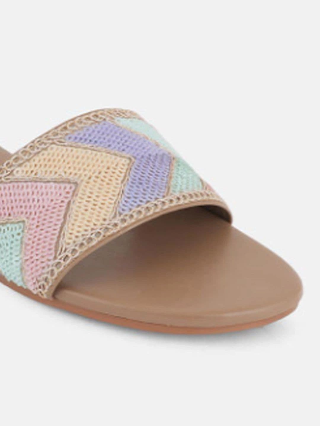 CORSICA Women Embellished Open Toe Flats thumbnail 6