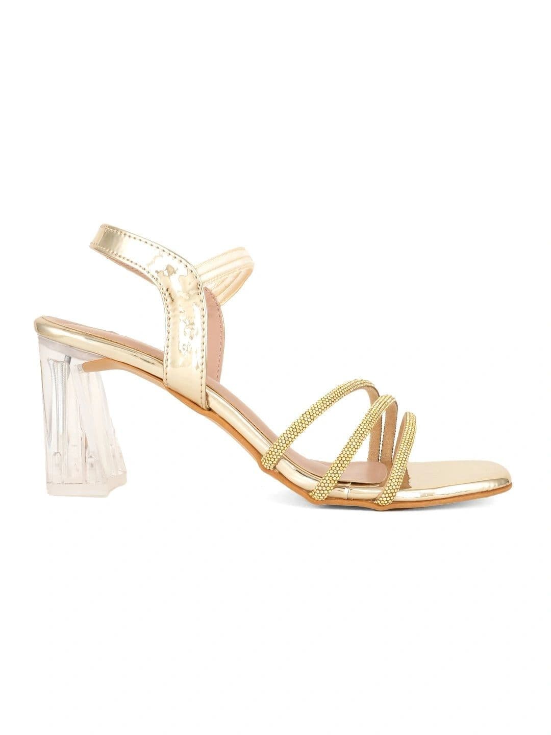 CORSICA Embellished Block Sandals thumbnail 3