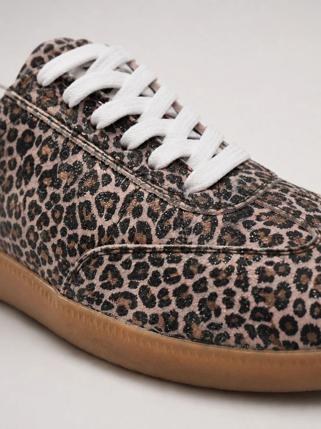 Suo Women Printed Leather Sneakers thumbnail 5