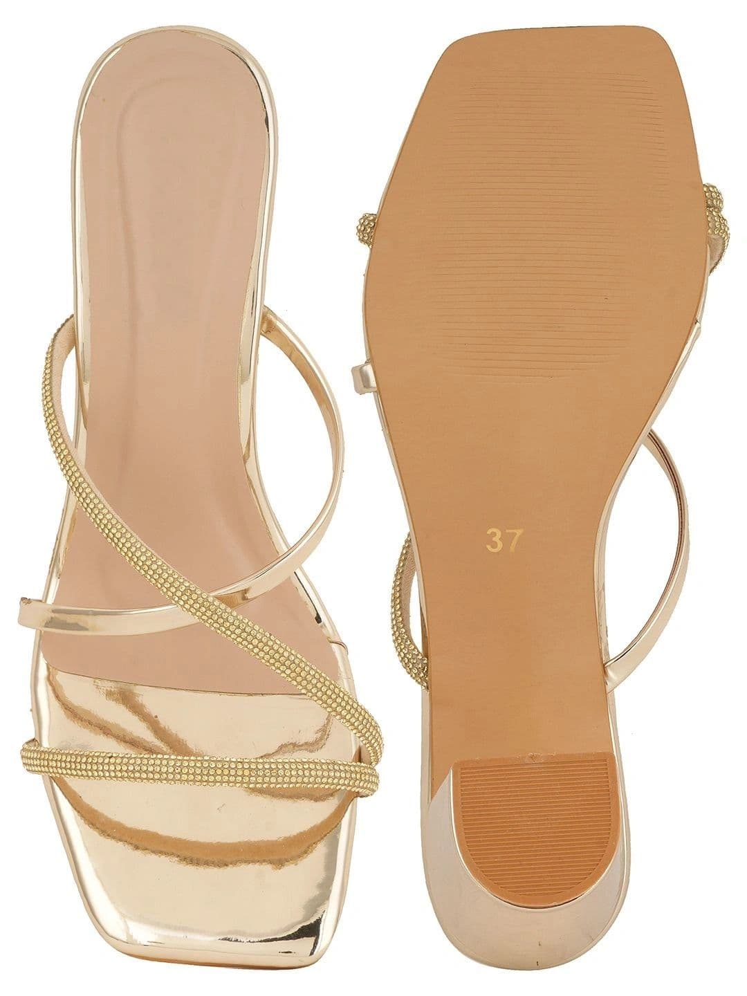 CORSICA Embellished Block Sandals thumbnail 5
