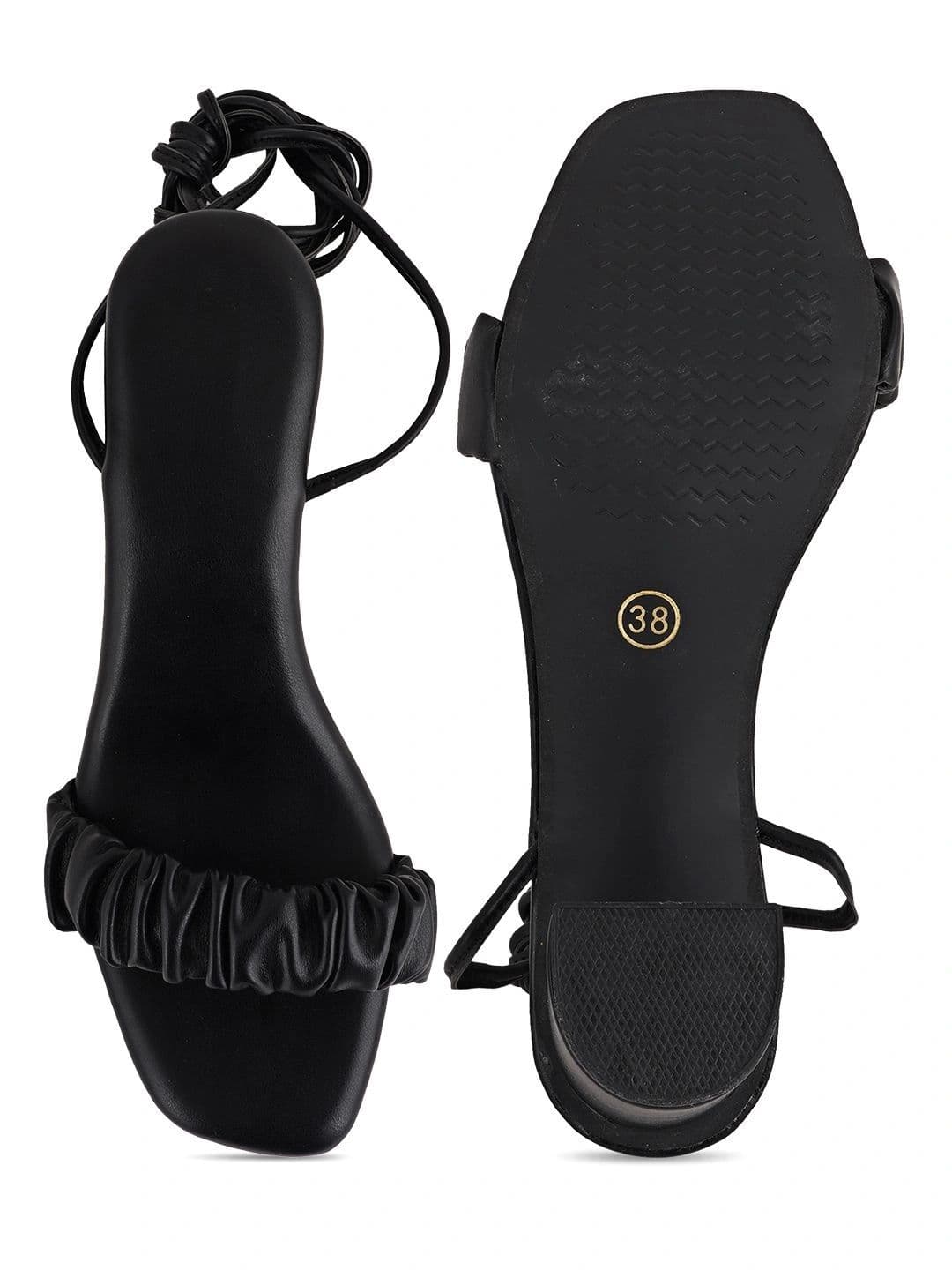 CORSICA Textured Block Sandals thumbnail 6