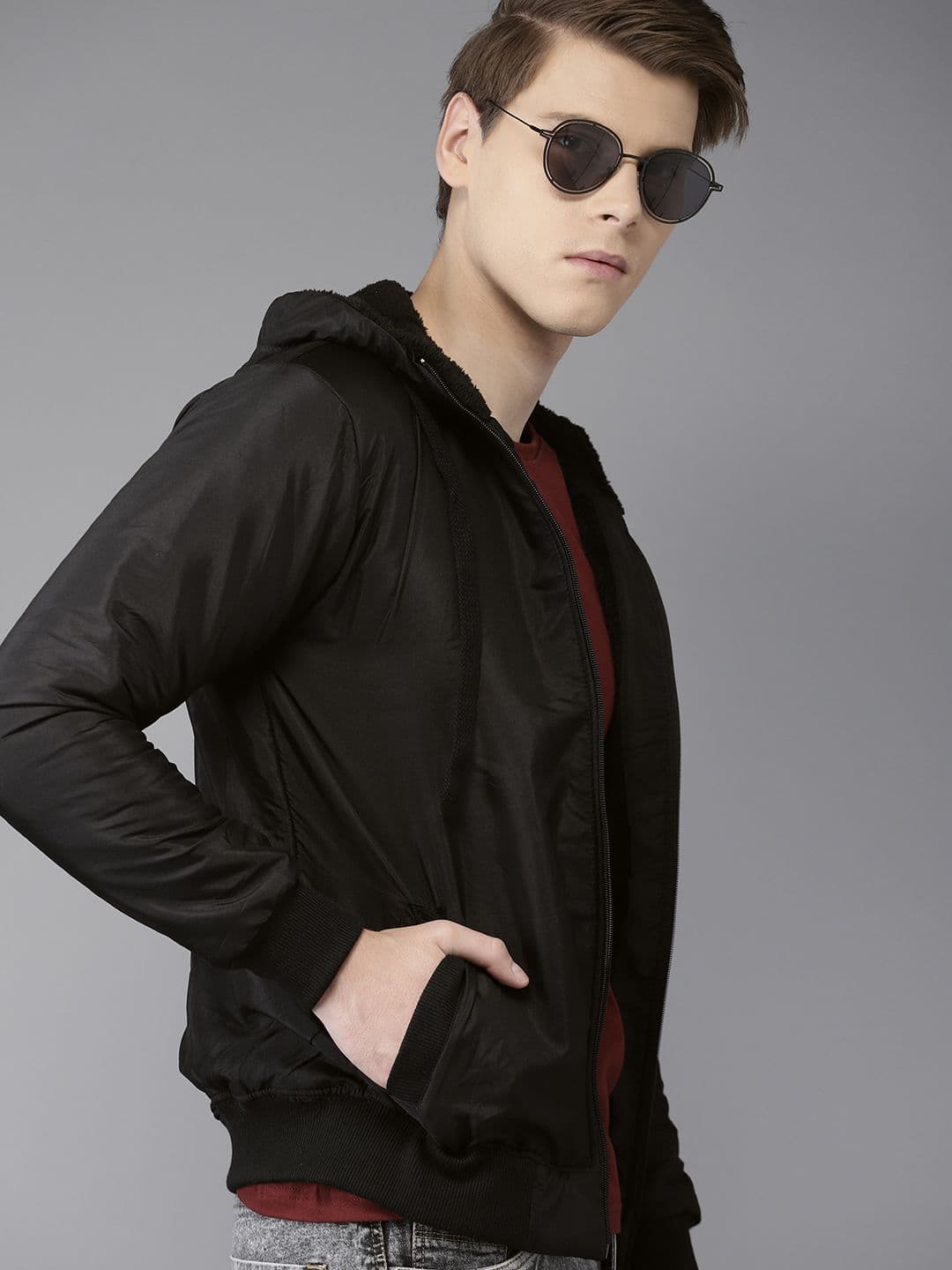 CAHOOT Men Black Solid Tailored Jacket - view 1