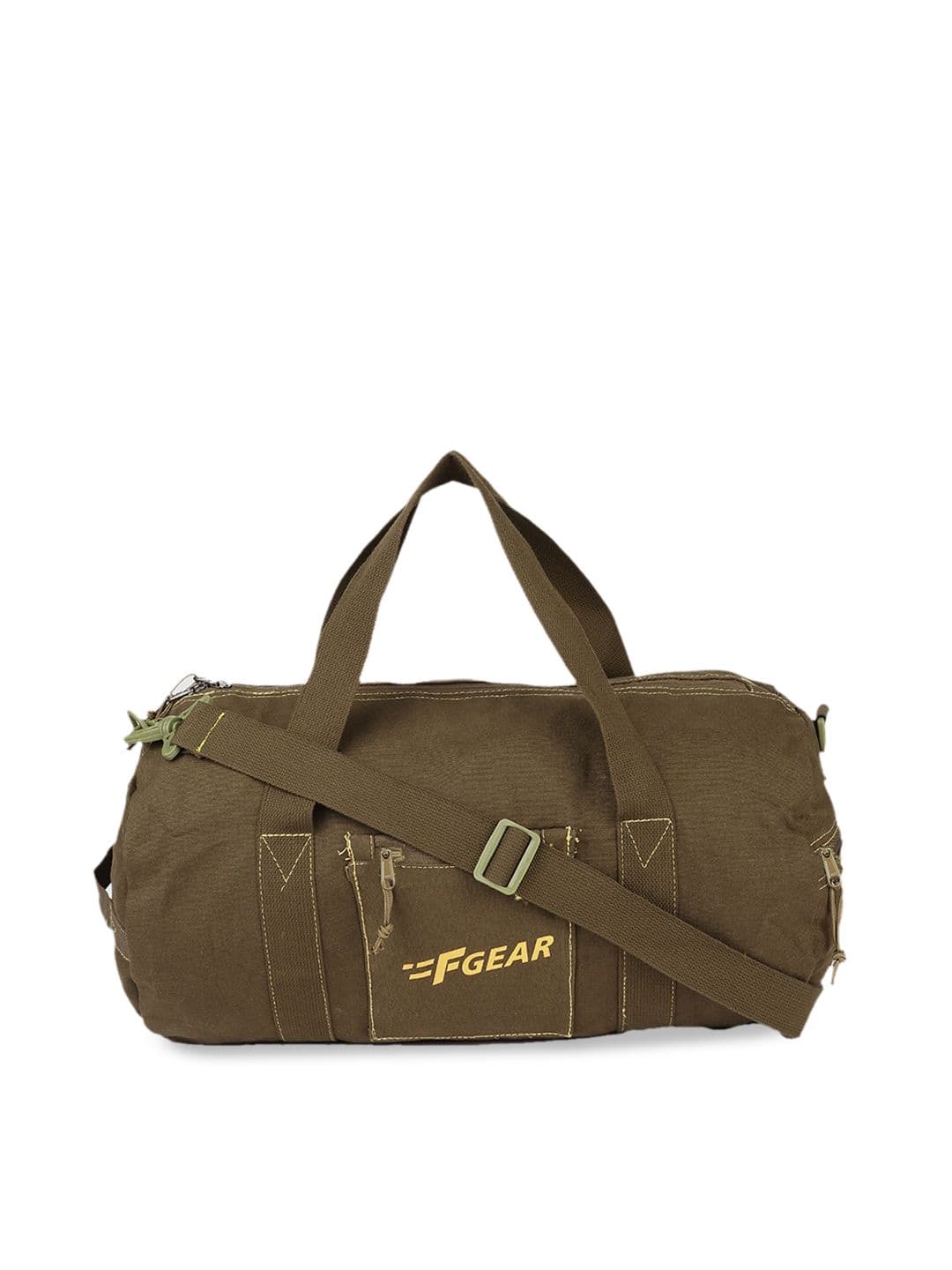 F Gear Unisex Olive Green Duffel Bag - view 1
