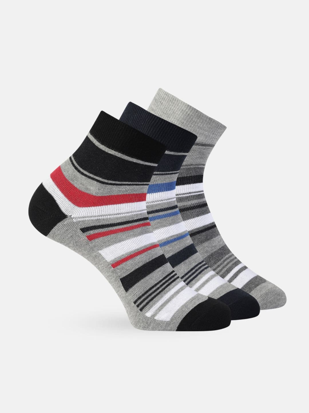 Mast & Harbour Men Pack of 3 Above Ankle-Length Socks - view 1