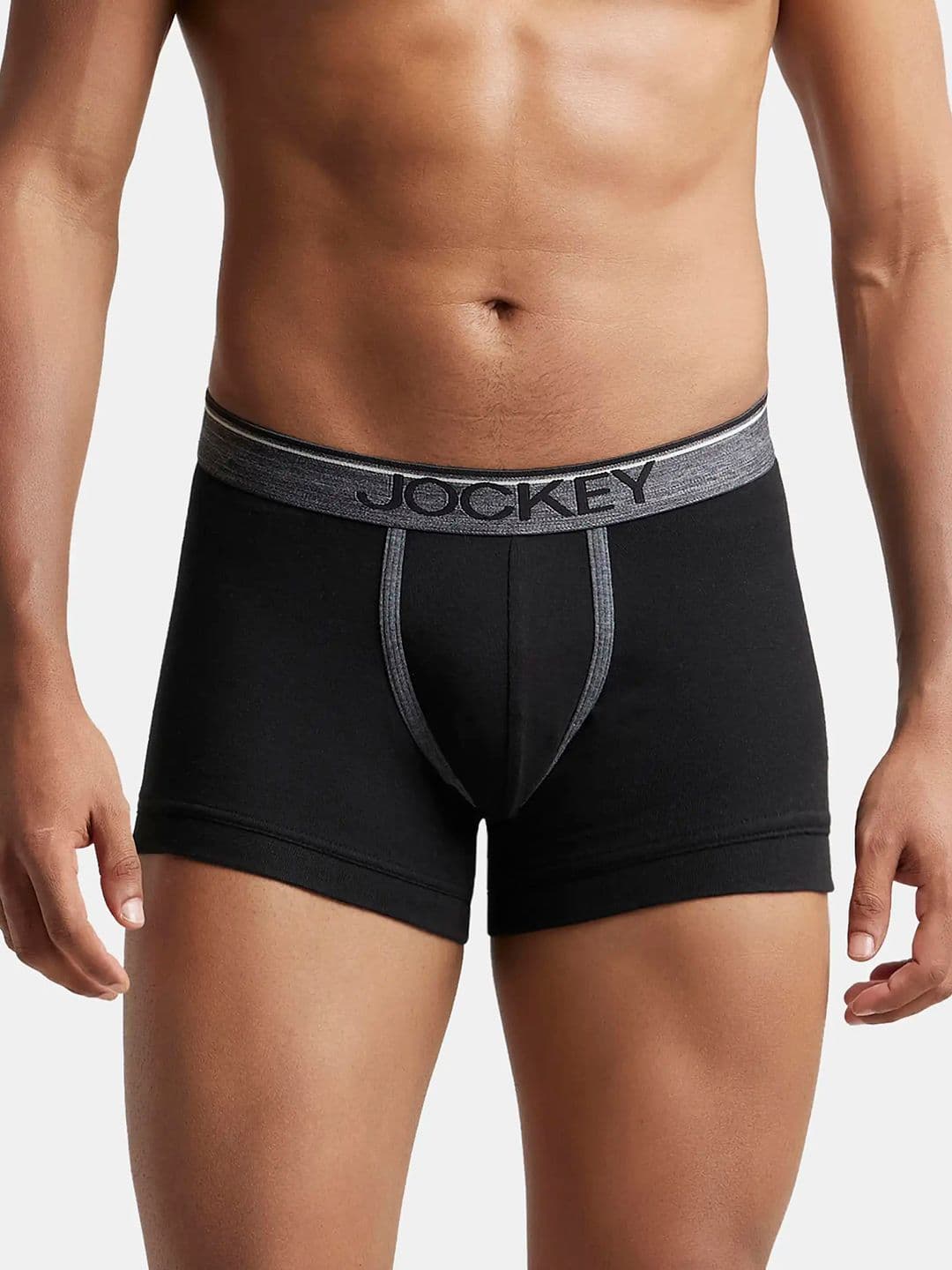 Jockey Combed Cotton Rib Trunk with Ultrasoft Waistband-8015 - view 1