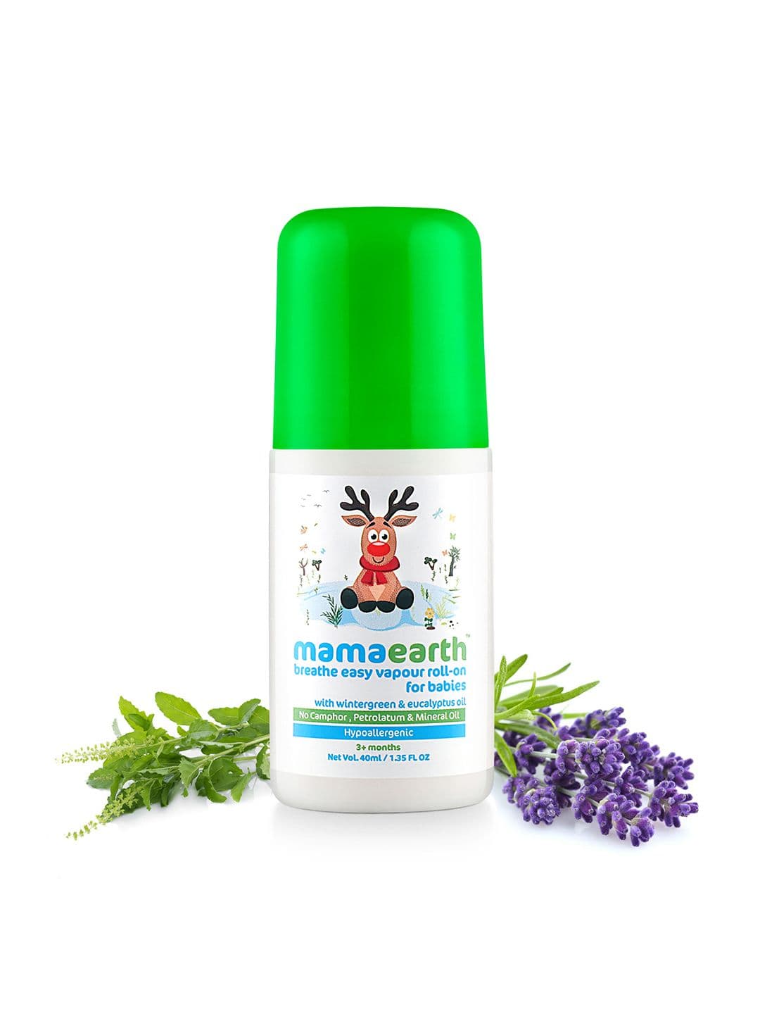 Mamaearth Natural Breathe Easy Vapour Roll-On 40ml - view 1