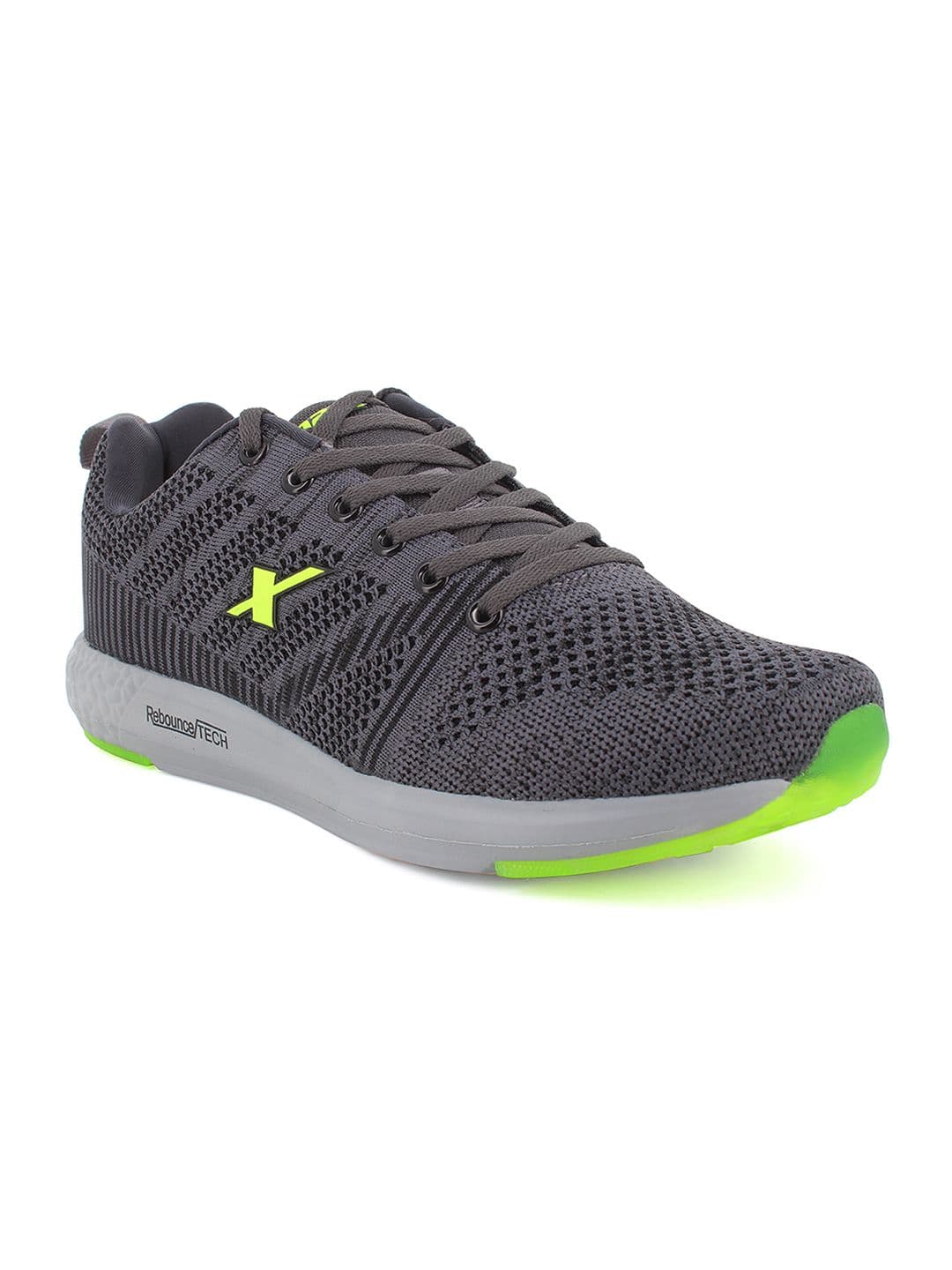 Sparx Men Grey Mesh Running Shoes - view 1