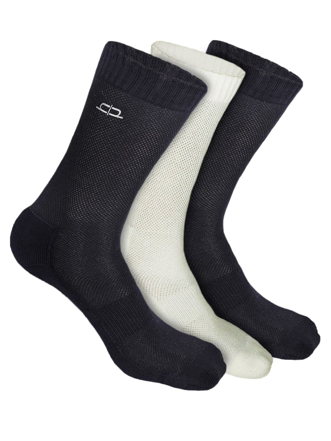 Heelium Men Pack of 3 Bamboo Super Soft & Odour-Free Breathable Crew-Length Socks - view 1