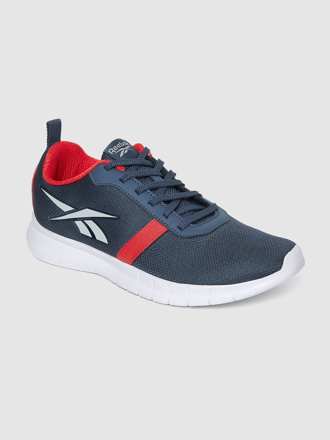 Reebok Men Navy Blue & Red Energy LP Running Shoes - view 1