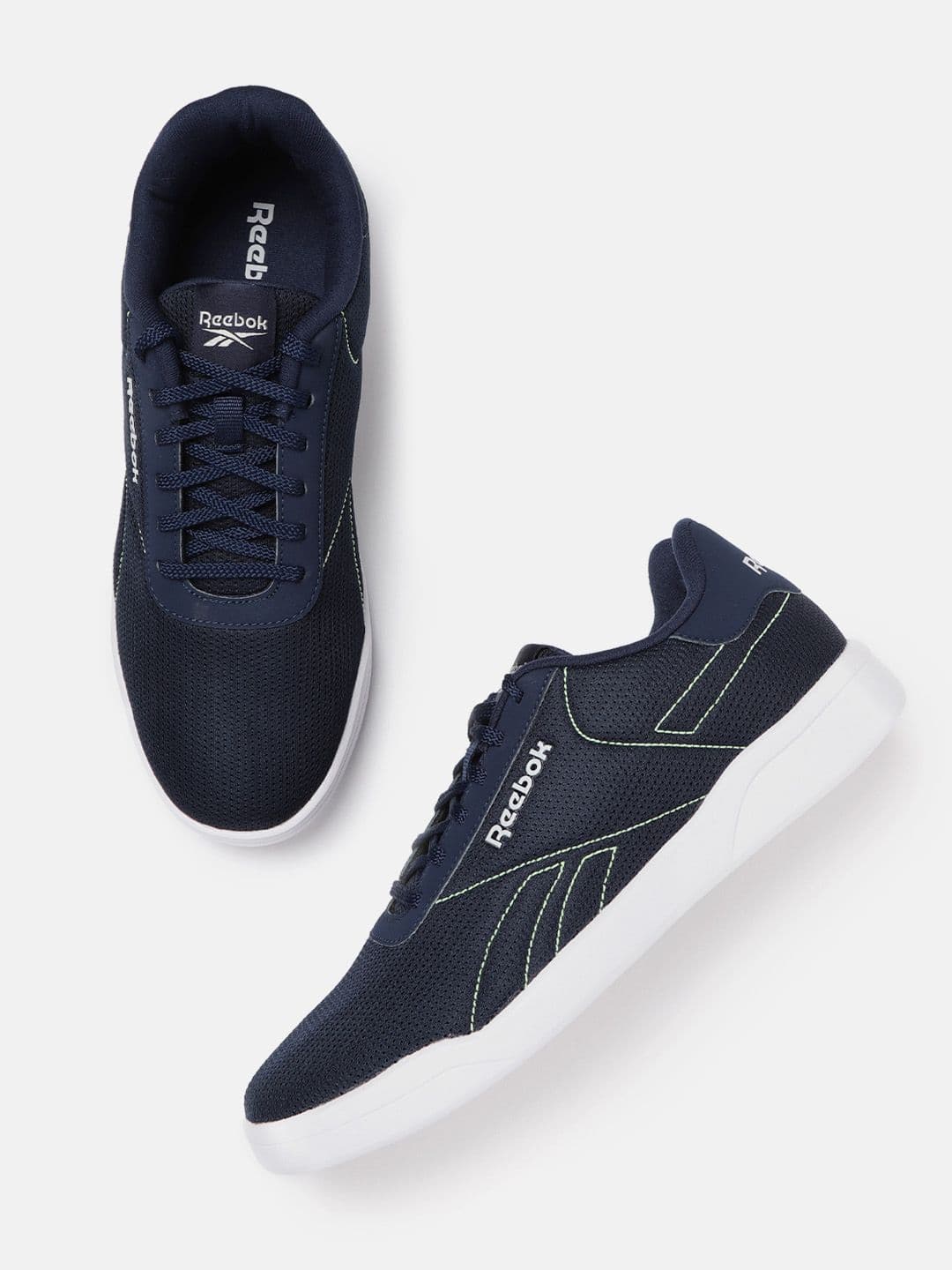 Reebok Men Navy Blue Solid Tread Lite Lux LP Running Shoes - view 1