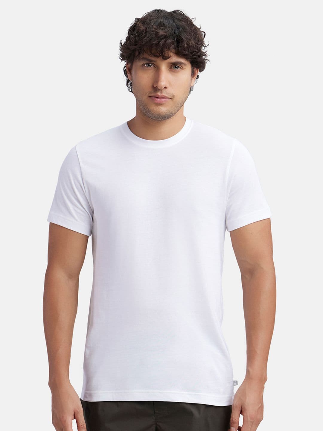 Jockey Combed Cotton Half Sleeved Inner Tshirt-MC06