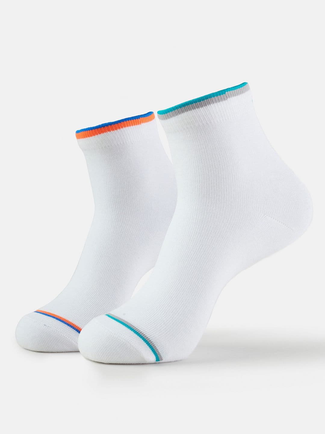 Jockey Pack Of 2 Compact Cotton Stretch Ankle Length Socks With StayFresh Treatment-7051 - view 1