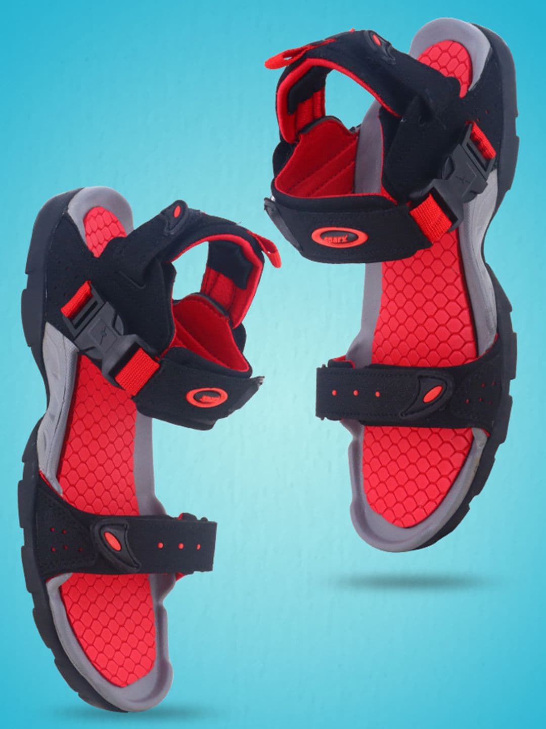 Sparx Men Textured Sports Sandals - view 1