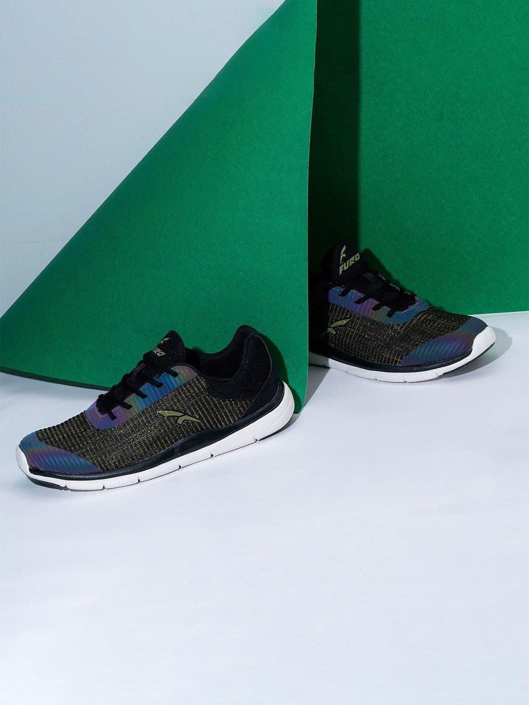 FURO by Red Chief Men Navy Blue Mesh Running Shoes - view 1
