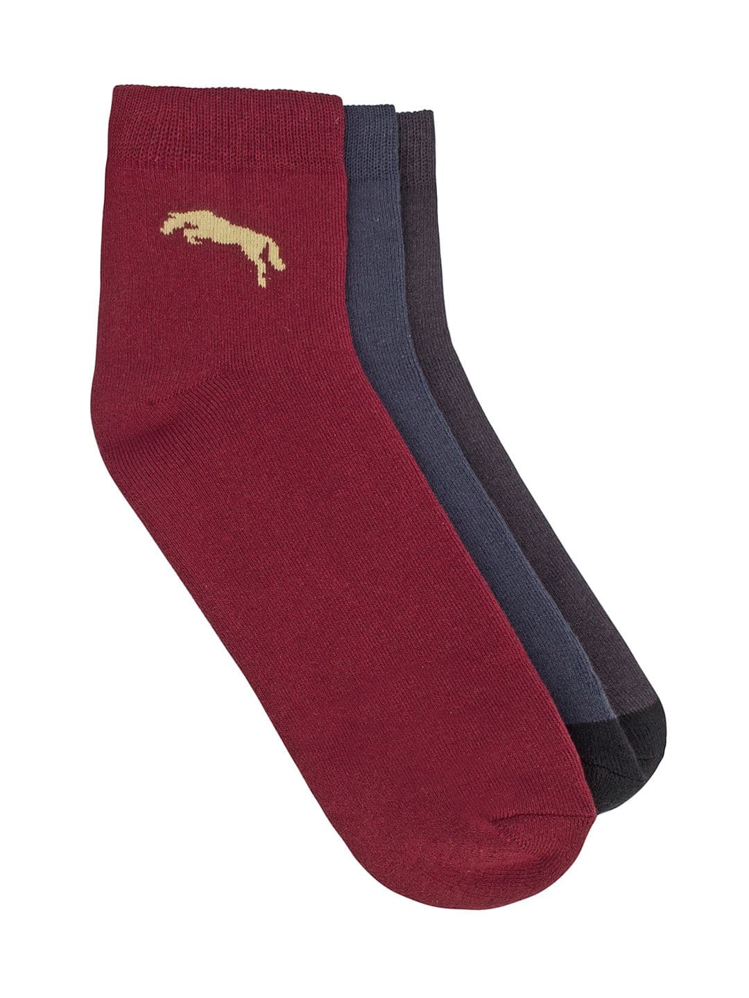 JUMP USA Women Pack Of 3 Patterned Ankle-Length Socks - view 1