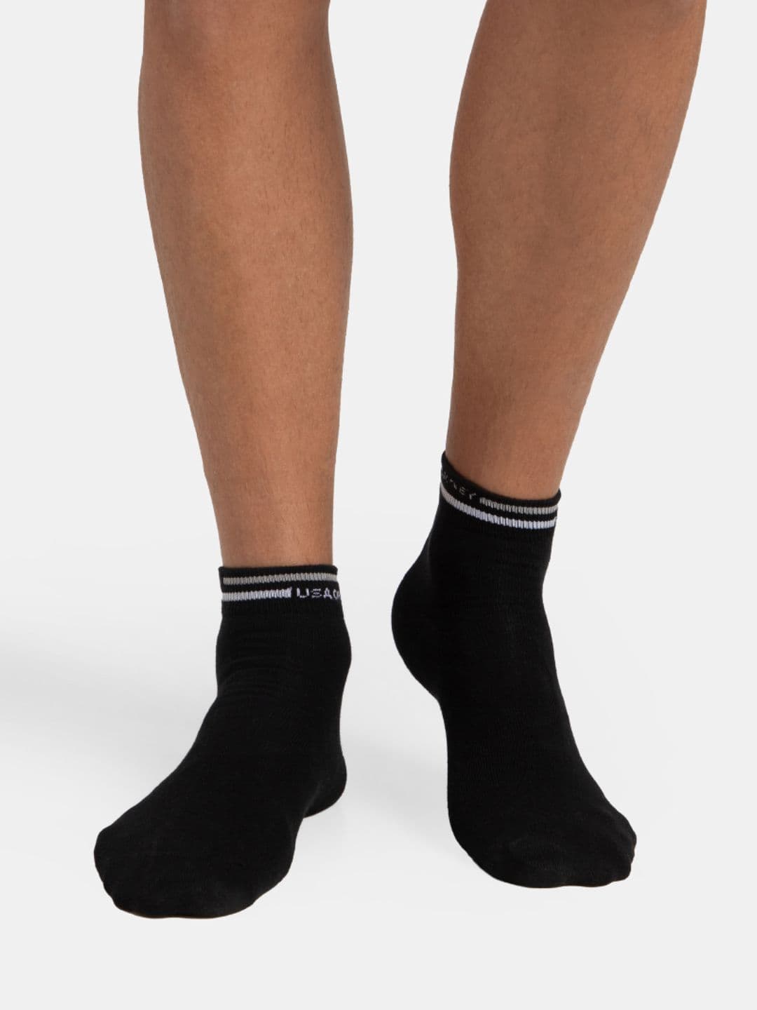 Jockey Compact Cotton Stretch Ankle Length Socks with StayFresh Treatment-7002 - view 1