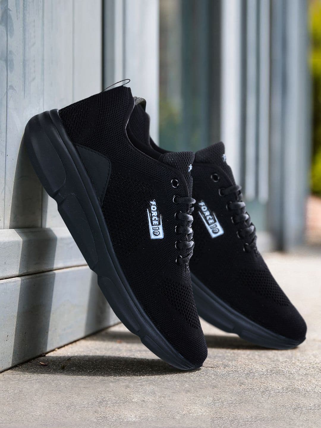 Liberty Men Black BRYANT-1 Mesh Running Shoes - view 1