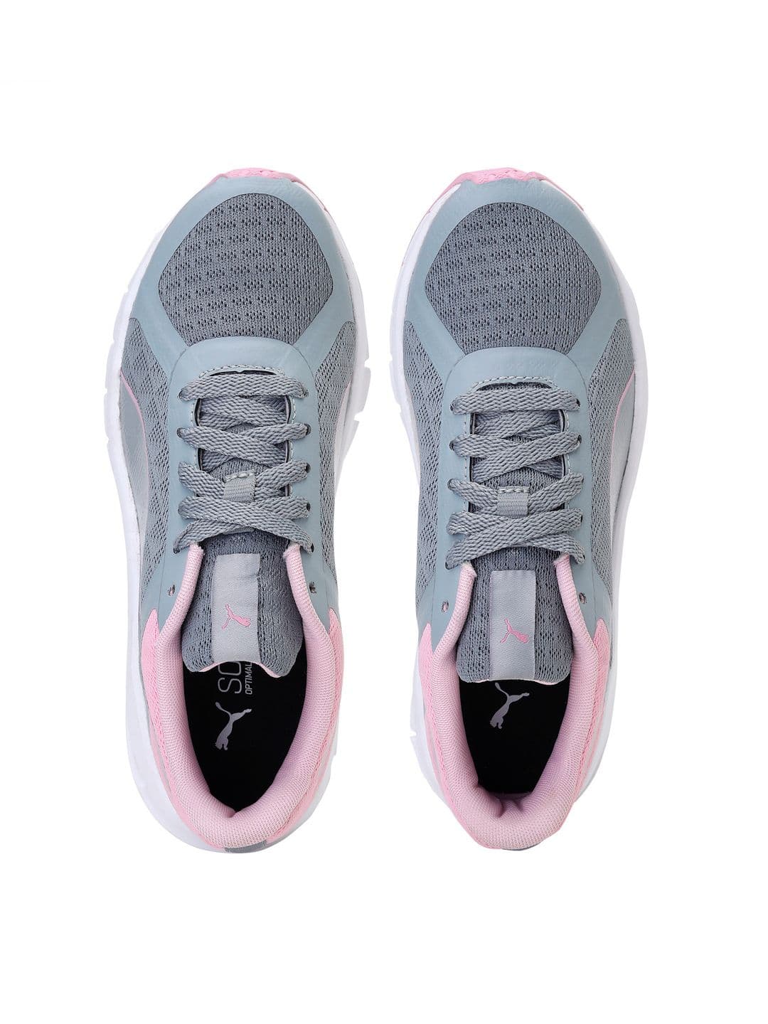 Puma Women Grey Pink Trackracer 2.0 Running Shoes - view 1