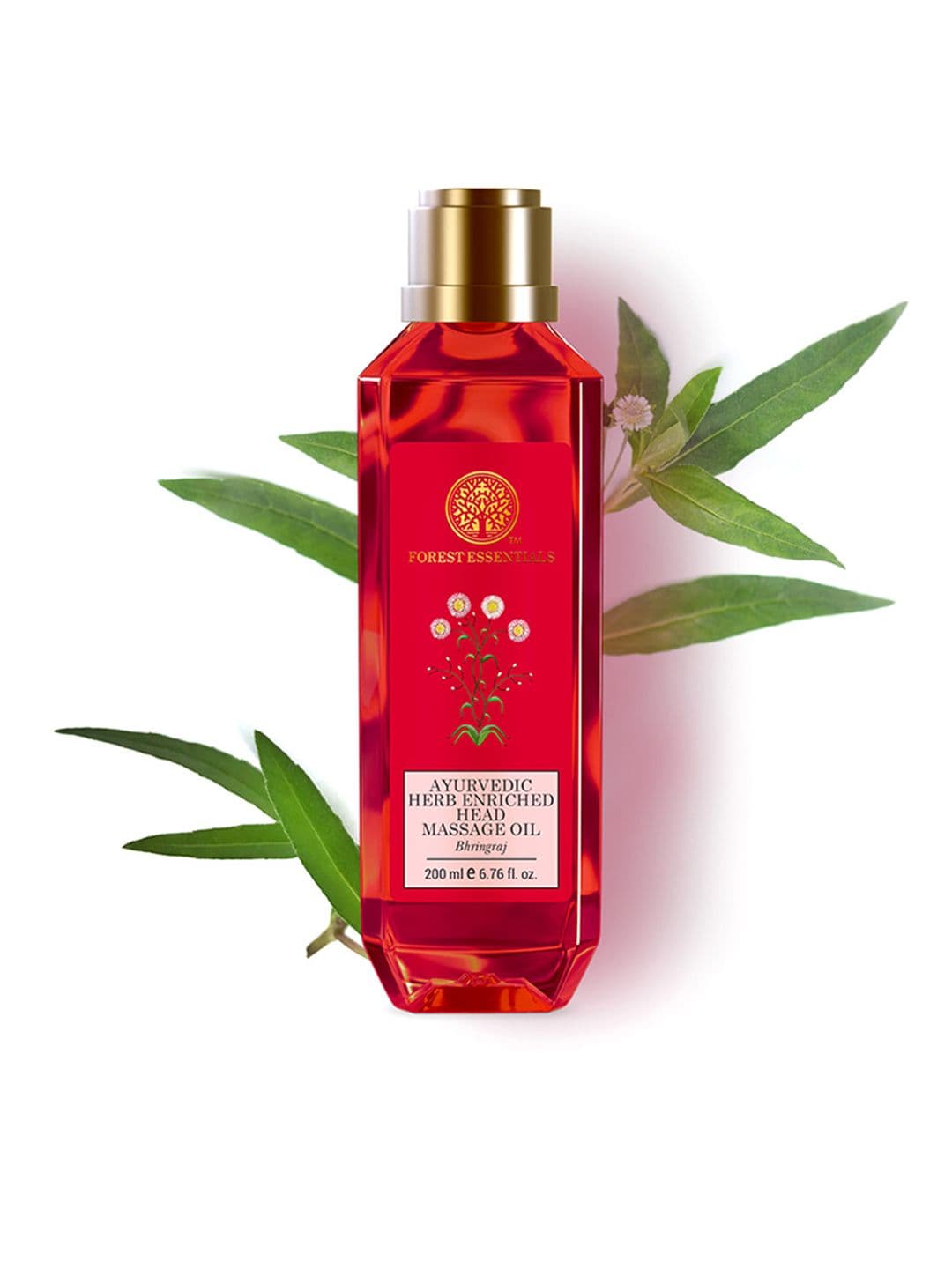 Forest Essentials Ayurvedic Herb Enriched Head Massage Bhringraj Hair Oil - 200ml - view 1