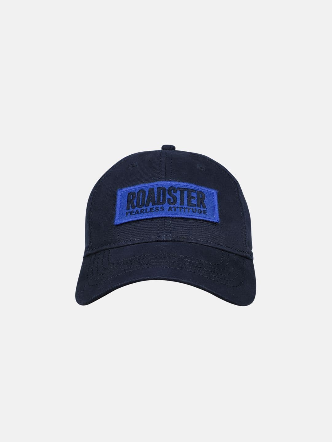 Roadster Unisex Navy Blue Embroidered Baseball Cap - view 1