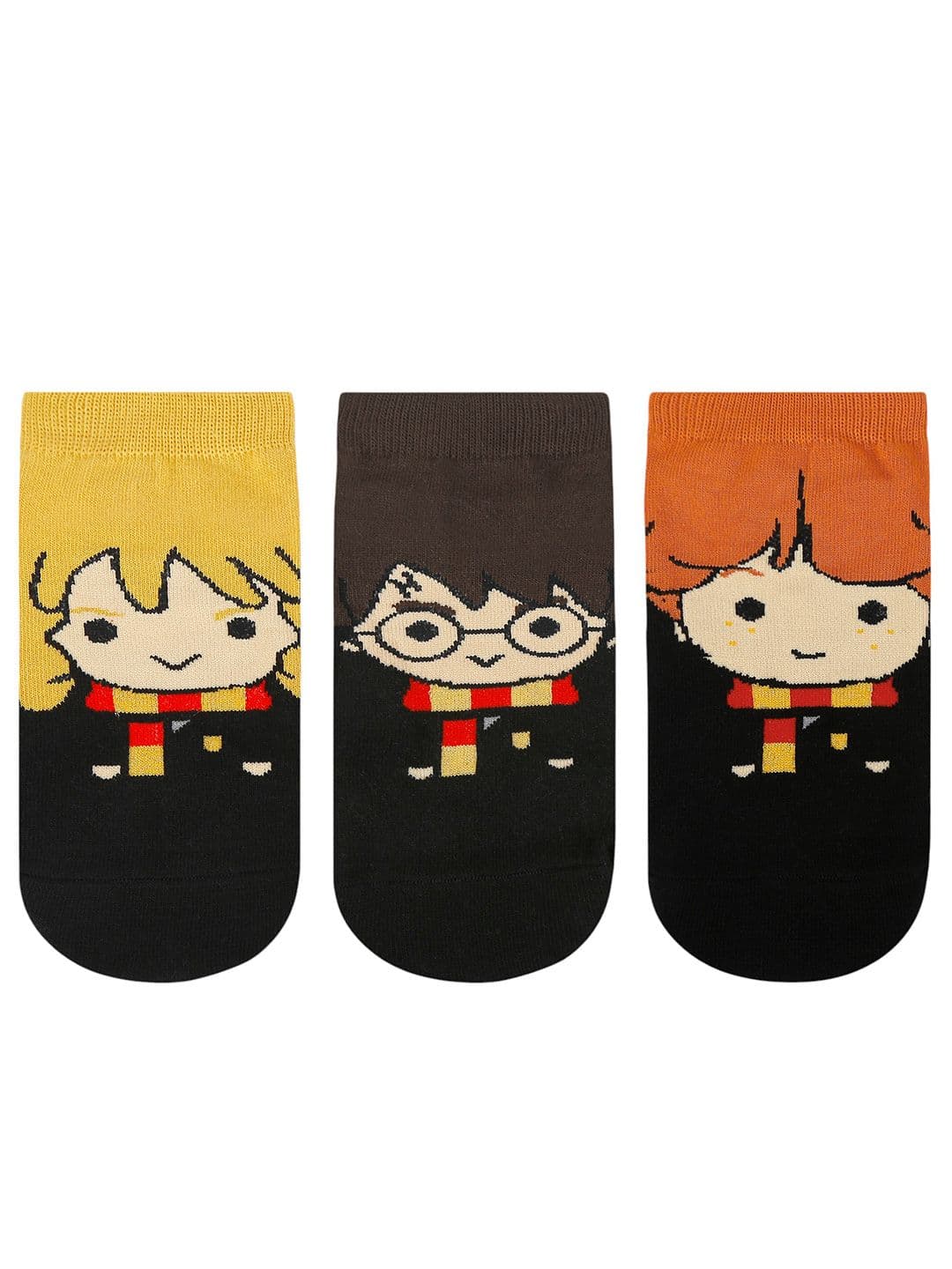 Socksxpress Harry Potter Pack of 3 Men Lowcut Ankle Socks - view 1
