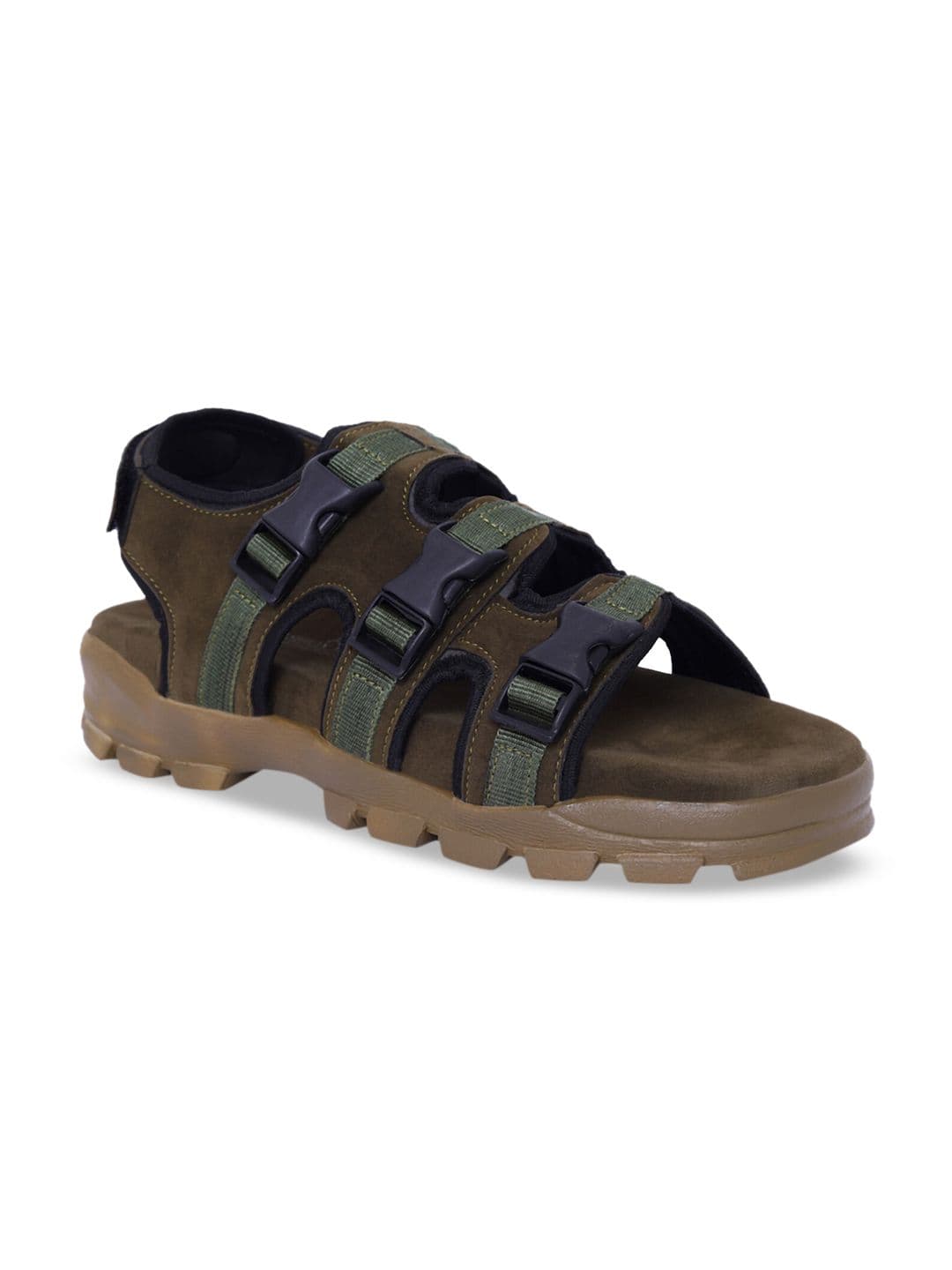 Fashion Victim Men Green Sandals - view 1