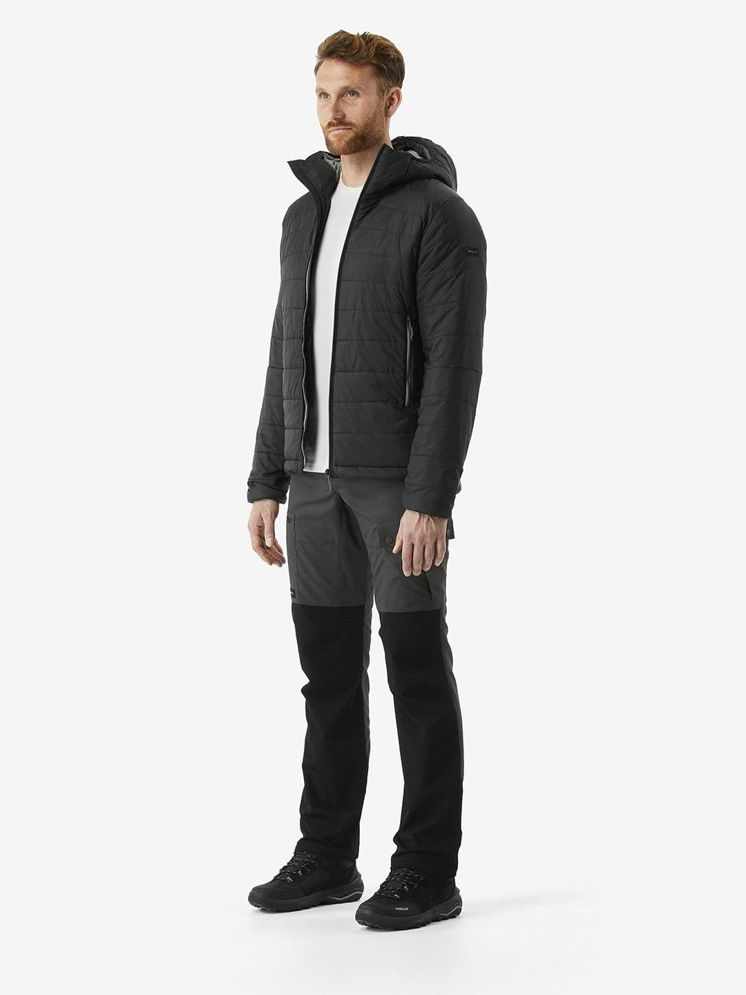 Decathlon Forclaz - Men Black MT100 -5degC Tracking Puffer Jackets - view 1