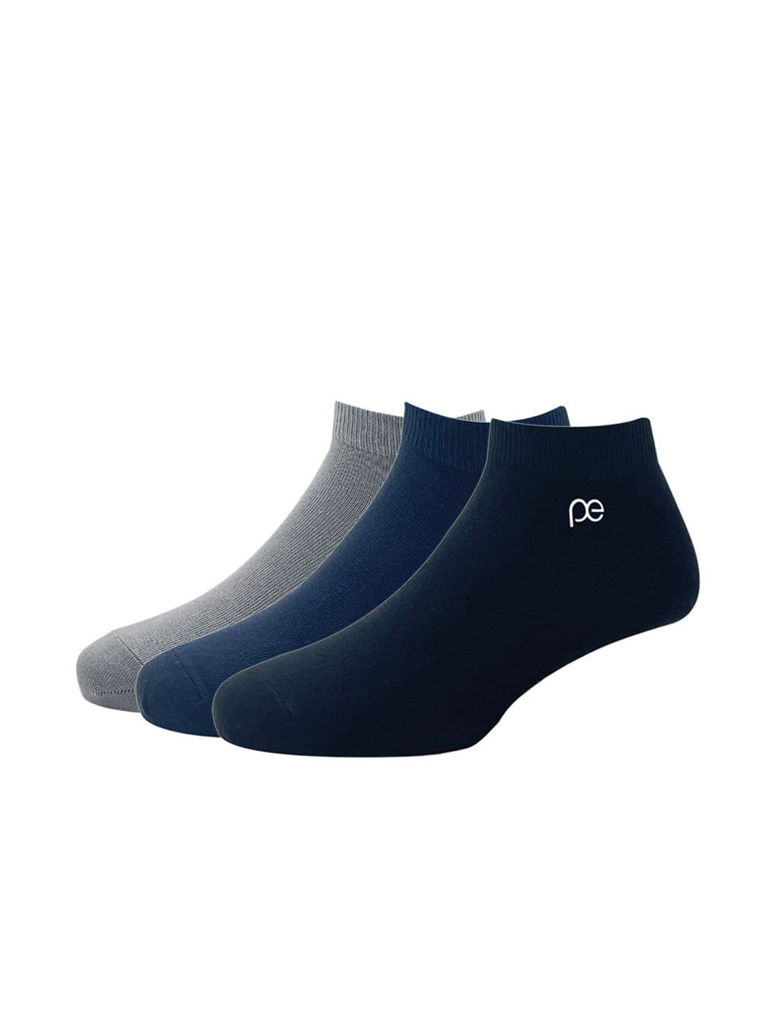 Peter England Men Pack Of 3 Solid Ankle-Length Socks - view 1