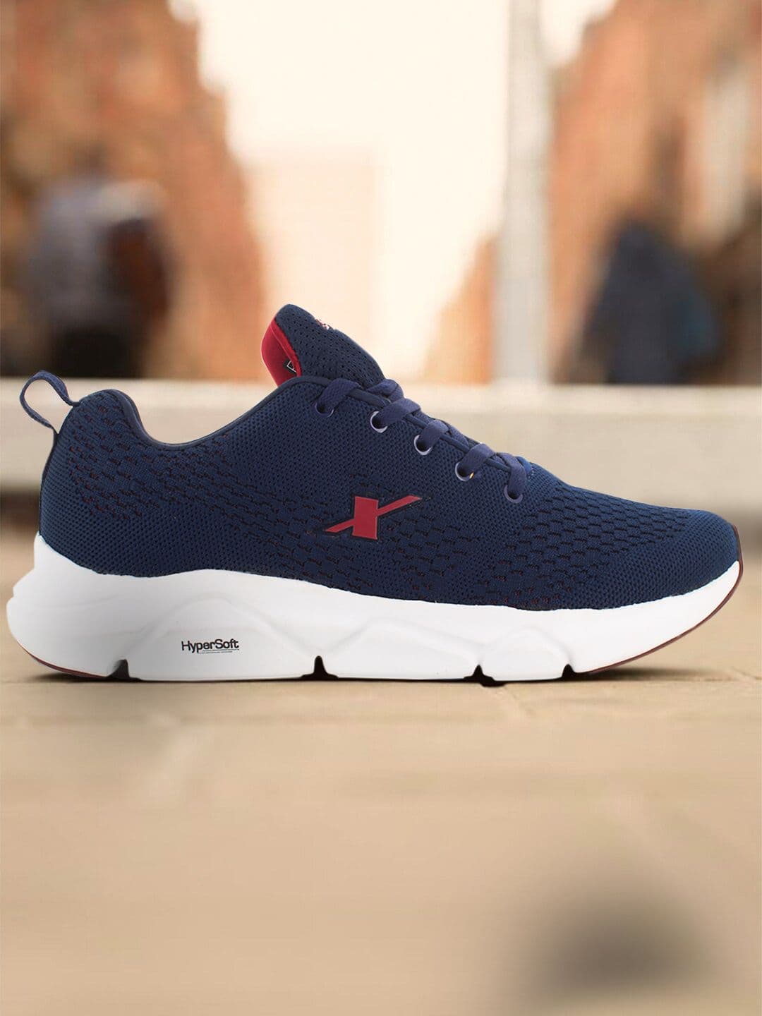 Sparx Men Navy Blue Running Shoes - view 1