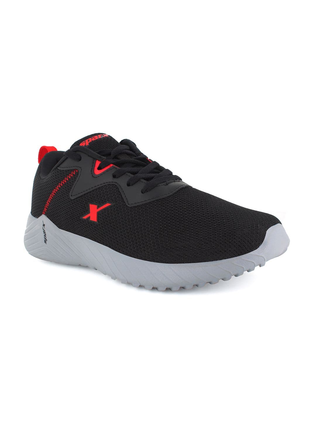 Sparx Men Black & Red Running Shoes - view 1