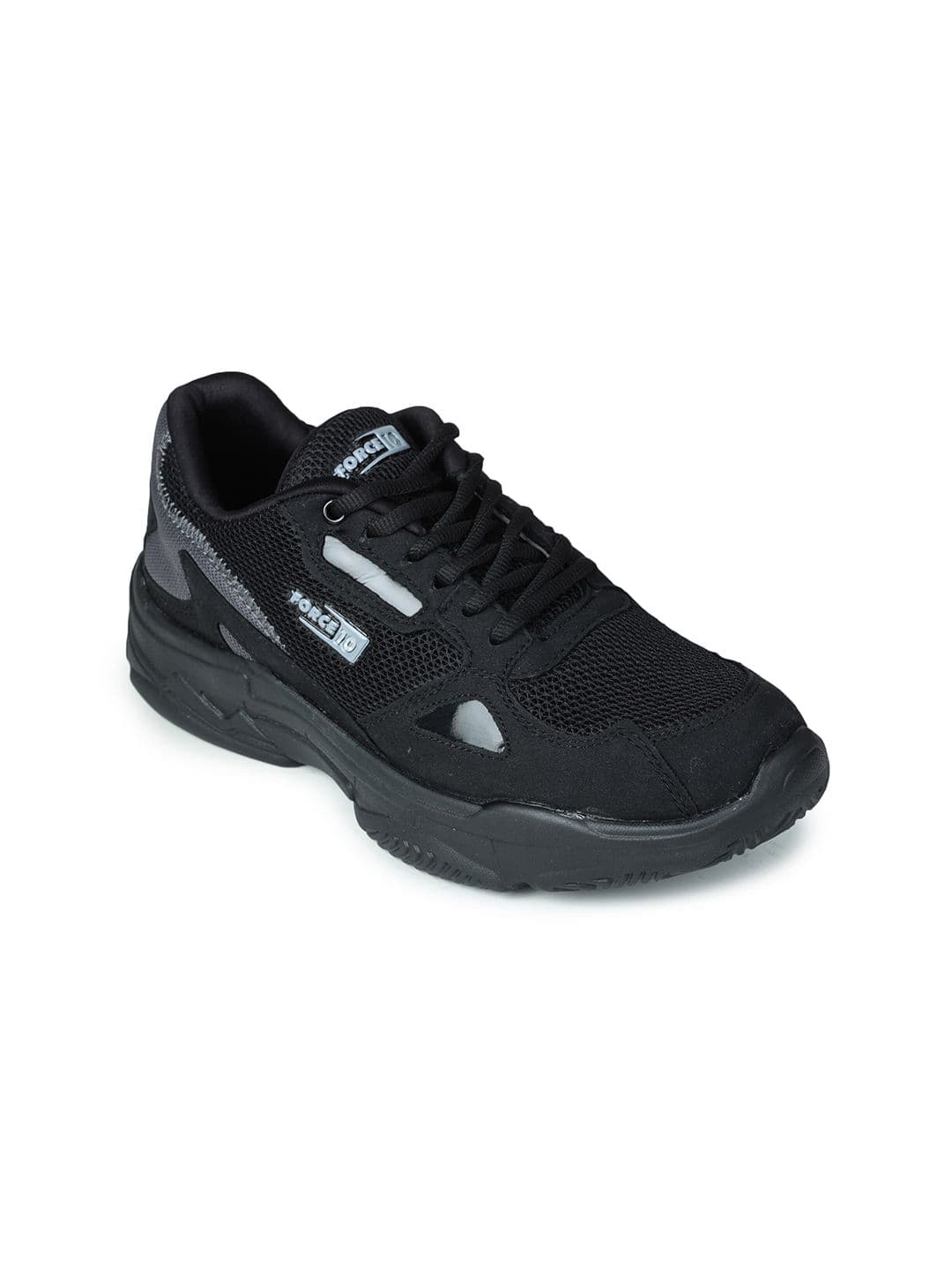 Liberty Men Black Mesh NORWAY-5 Running Shoes - view 1