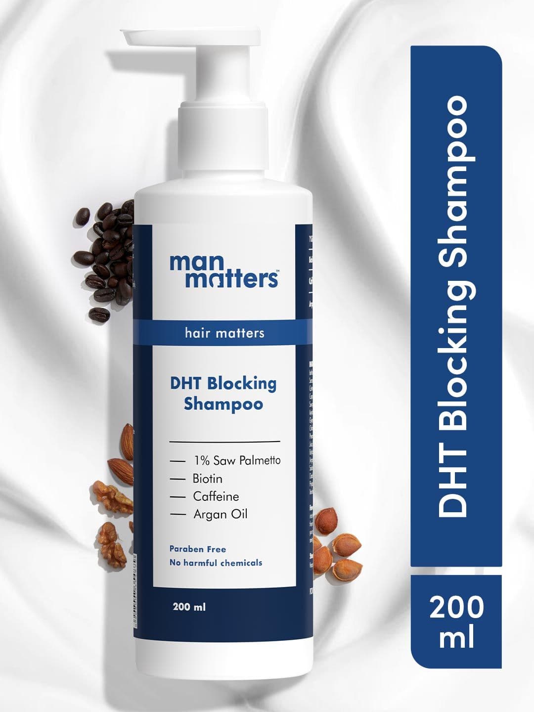 Man Matters Man Matters DHT Blocking Anti Hair Fall Shampoo 1% Saw Palmetto - 200ml - view 1