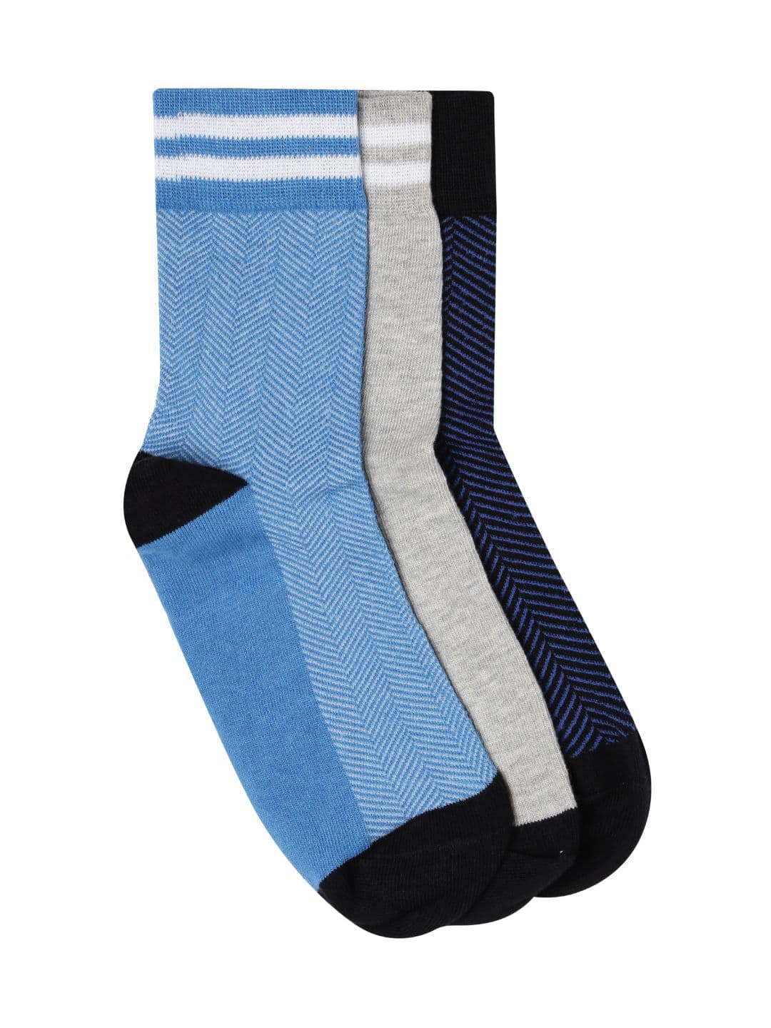 Roadster Men Set of 3 Above Ankle-Length Socks - view 1