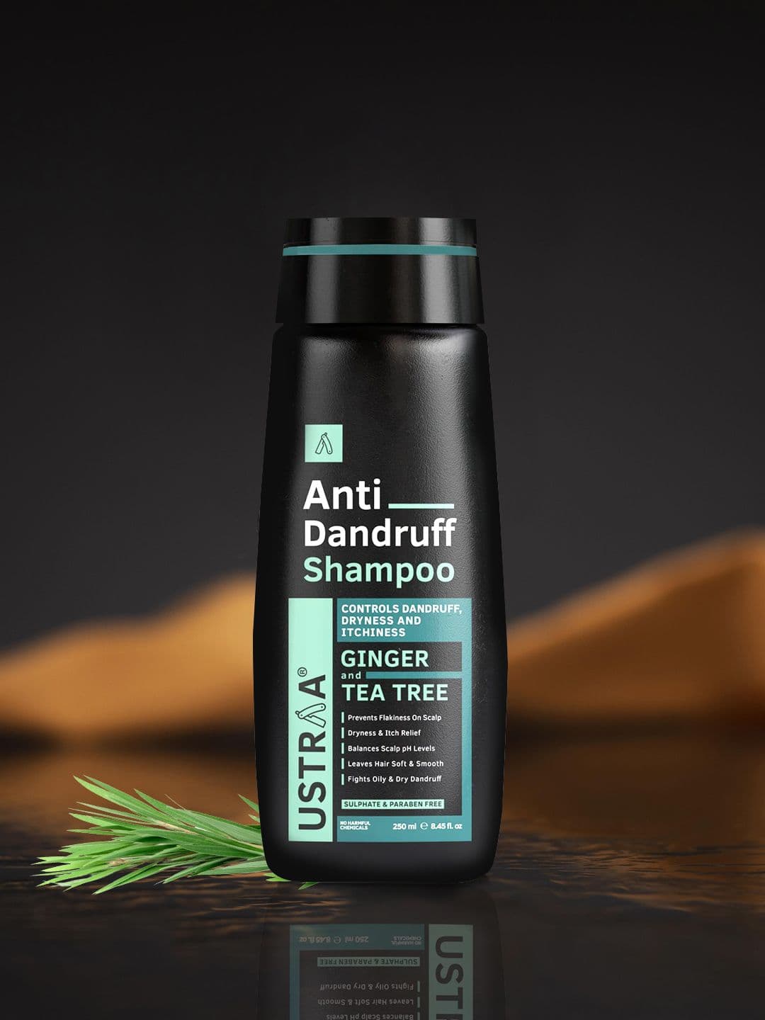 Ustraa Anti Dandruff Hair Shampoo with Tea Tree Oil - 250 ml - view 1