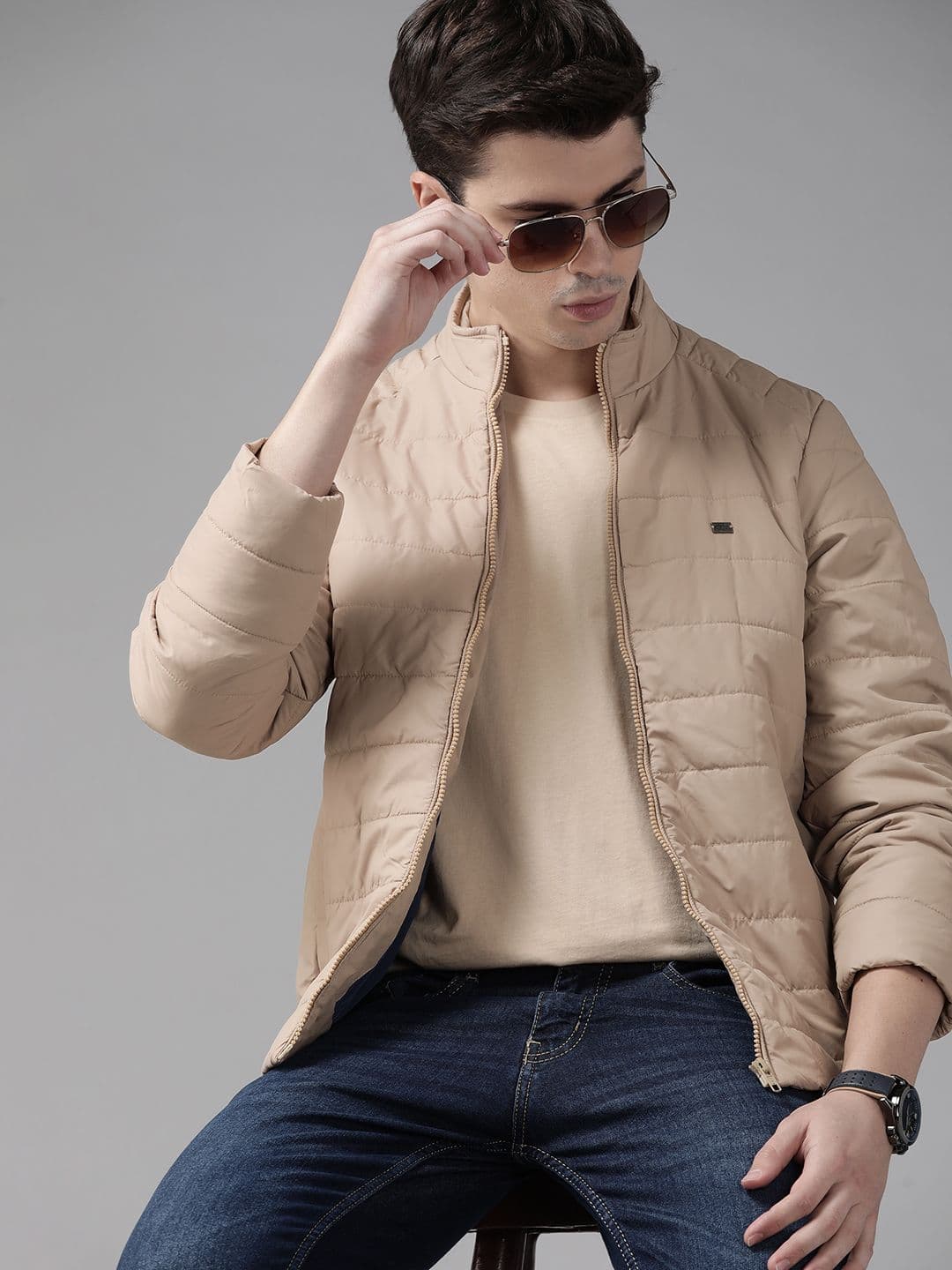 The Roadster Lifestyle Life Co. Men Padded Jacket - view 1