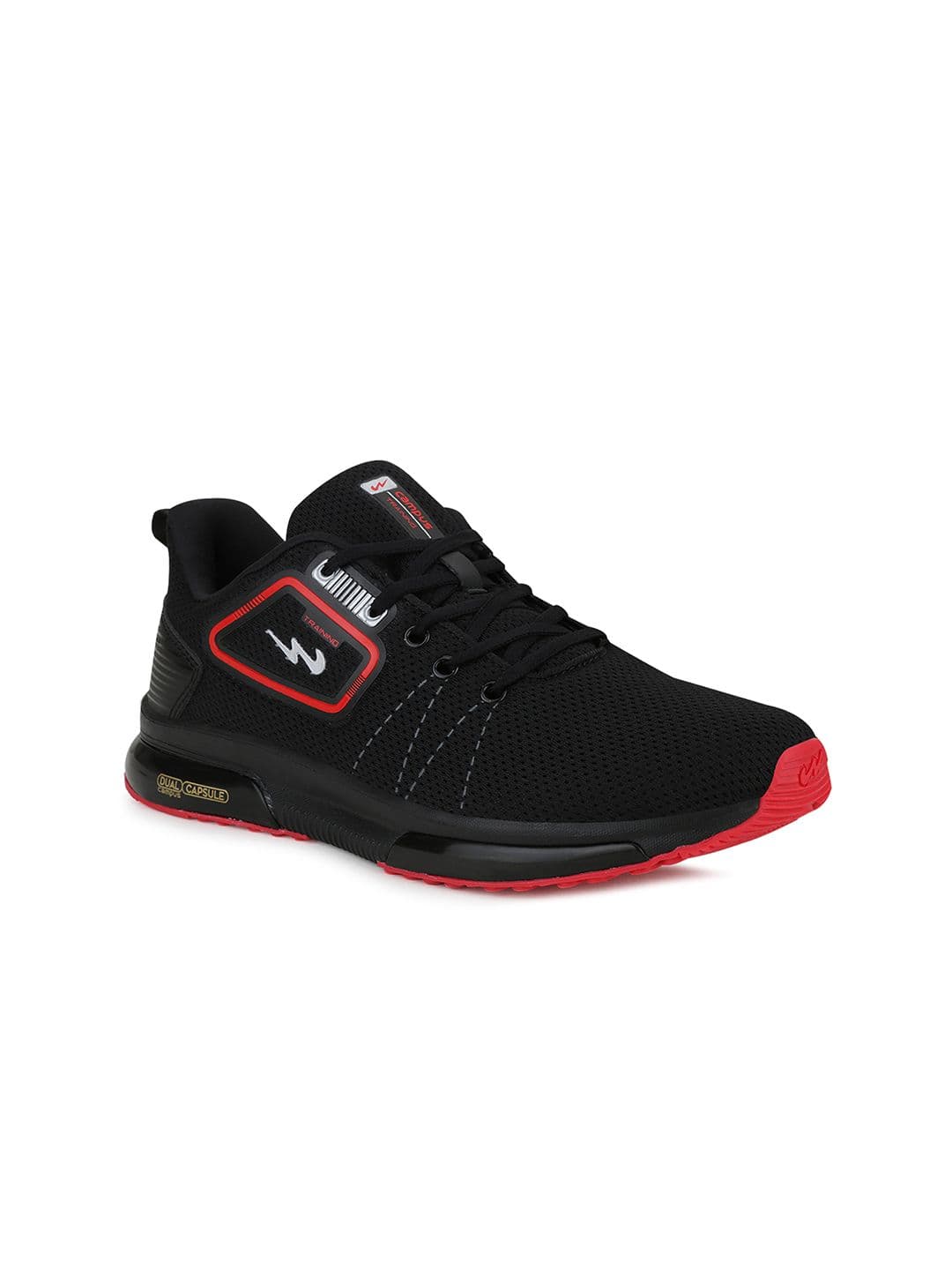 Campus Men BRAZIL ADV PRO Black & Red Running Shoes - view 1