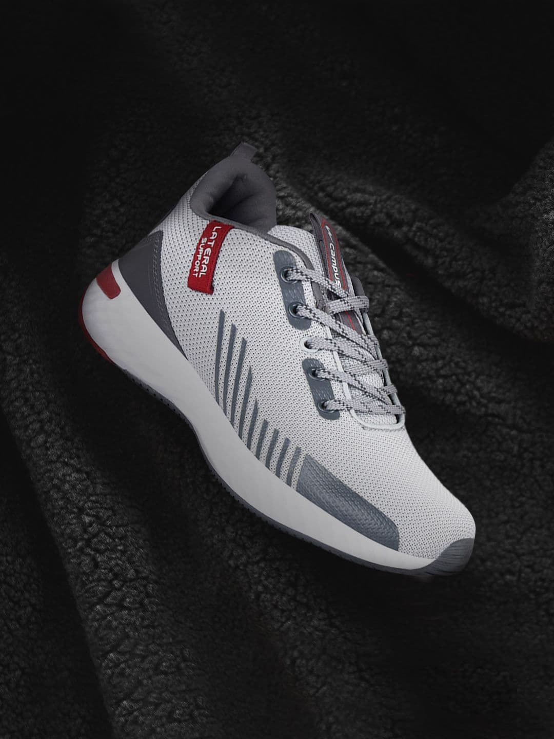 Campus Men SIMBA PRO Grey Running Shoes - view 1